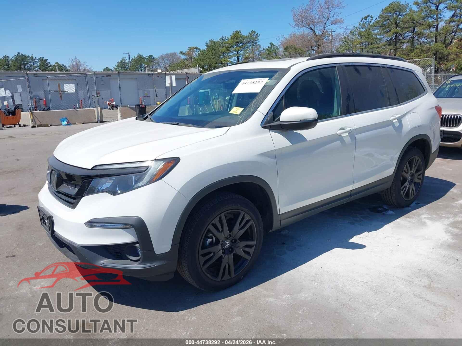 HONDA PILOT 2022 - 5FNYF6H23NB058753