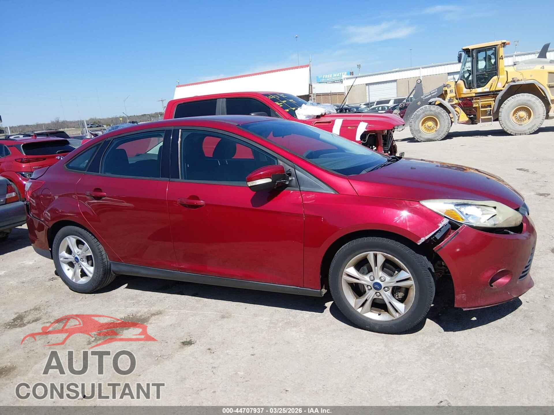 FORD FOCUS 2013 - 1FADP3F2XDL296016