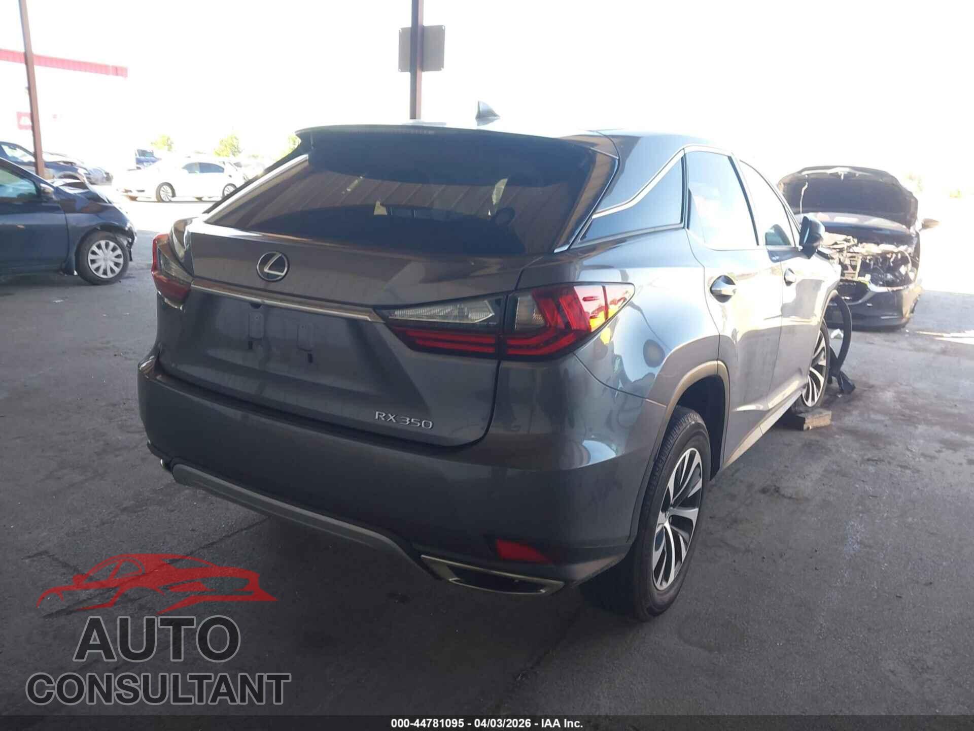 LEXUS RX 350 2021 - 2T2AZMDA8MC266264
