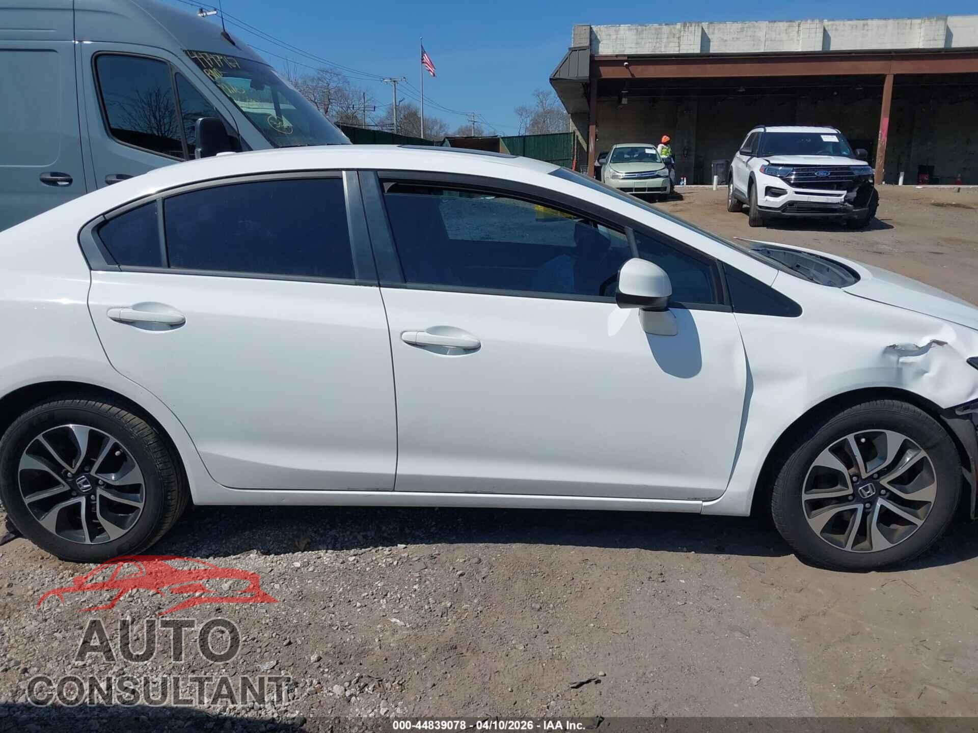 HONDA CIVIC 2013 - 19XFB2F85DE287328