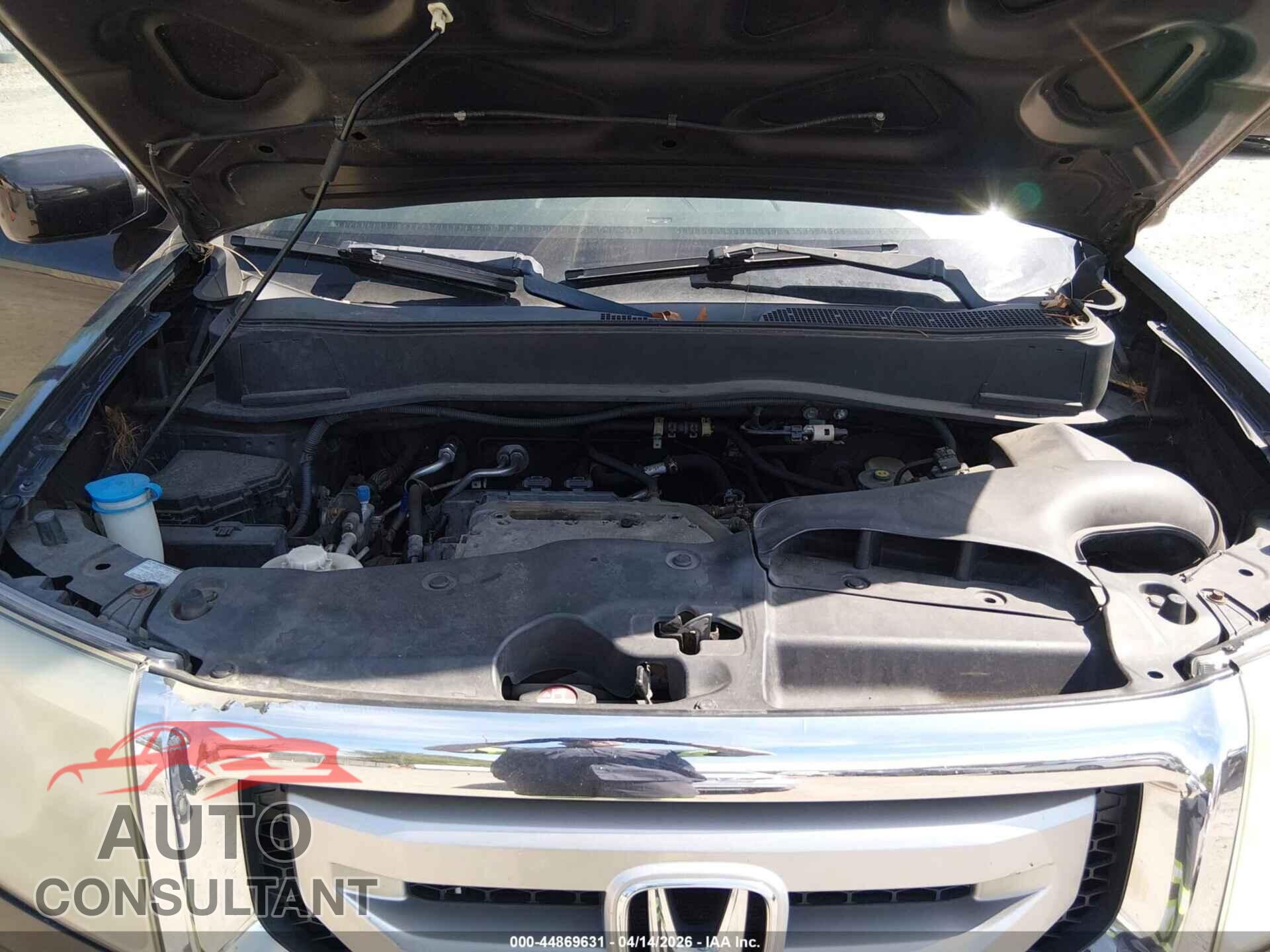 HONDA PILOT 2011 - 5FNYF4H4XBB034337