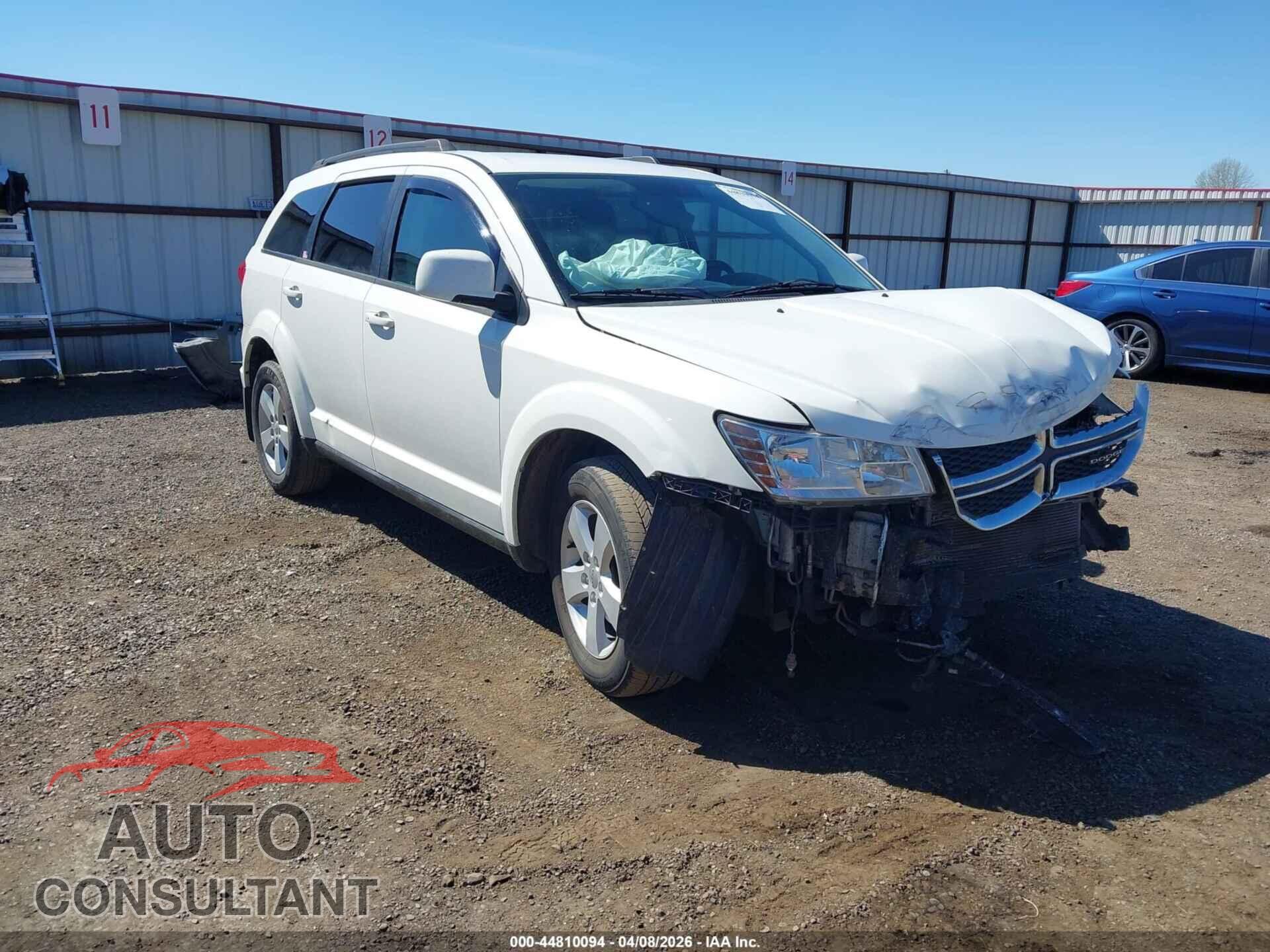 DODGE JOURNEY 2012 - 3C4PDDBG6CT138377