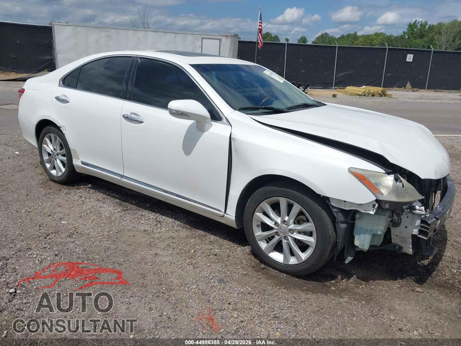 LEXUS ES 350 2012 - JTHBK1EG7C2478079