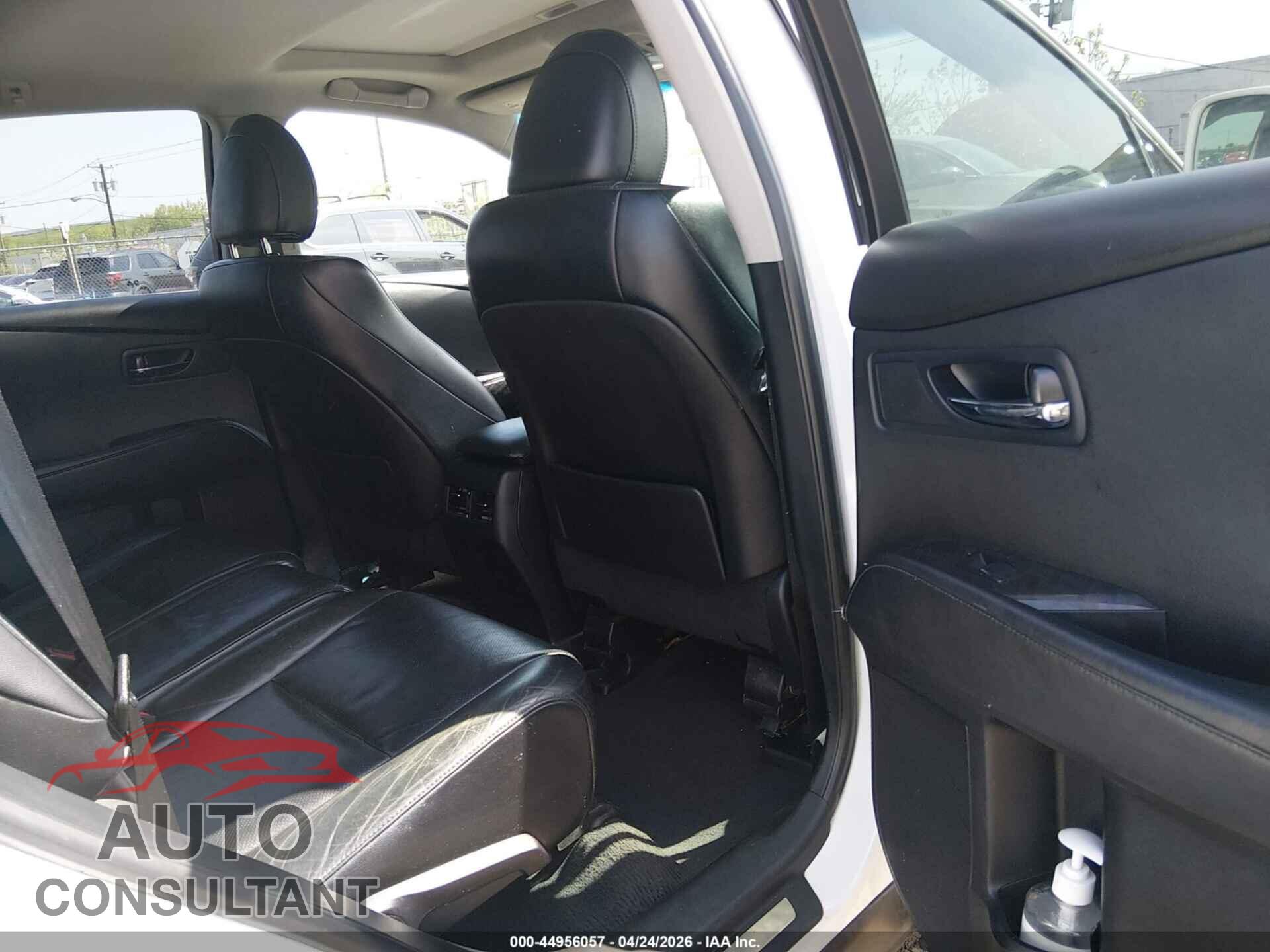 LEXUS RX 350 2013 - 2T2BK1BA1DC200858