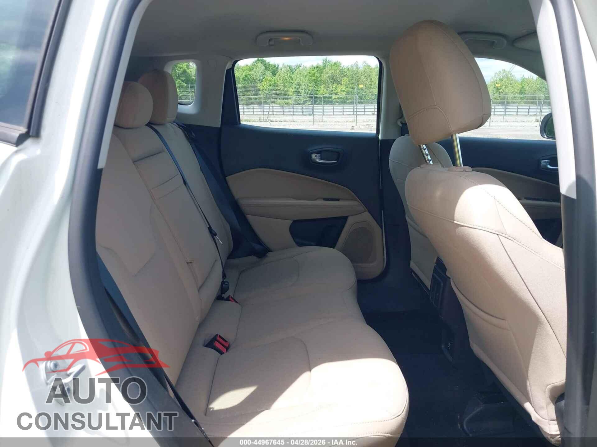 JEEP NEW COMPASS 2017 - 3C4NJDAB6HT667888