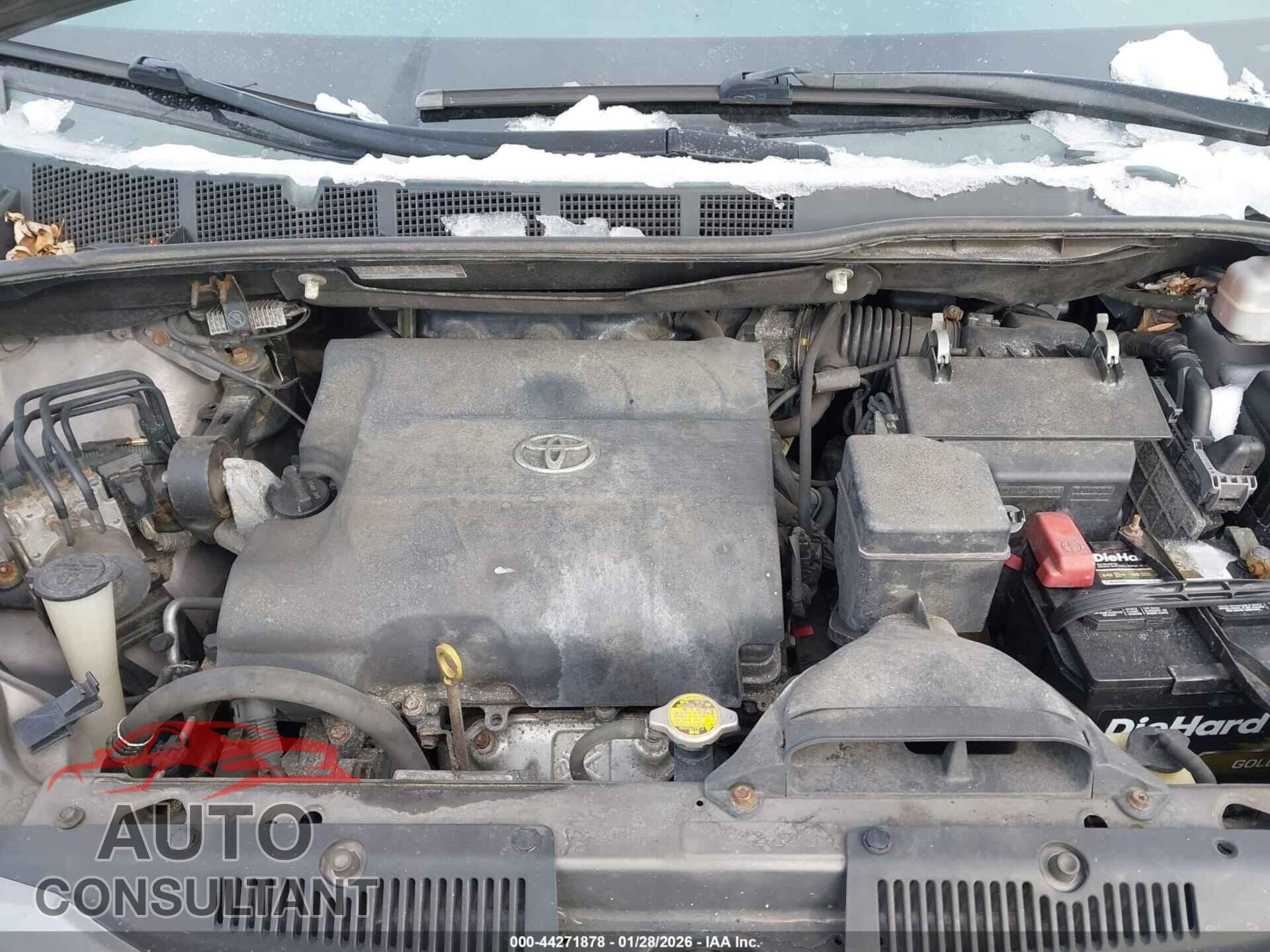TOYOTA SIENNA 2013 - 5TDYK3DC8DS372997