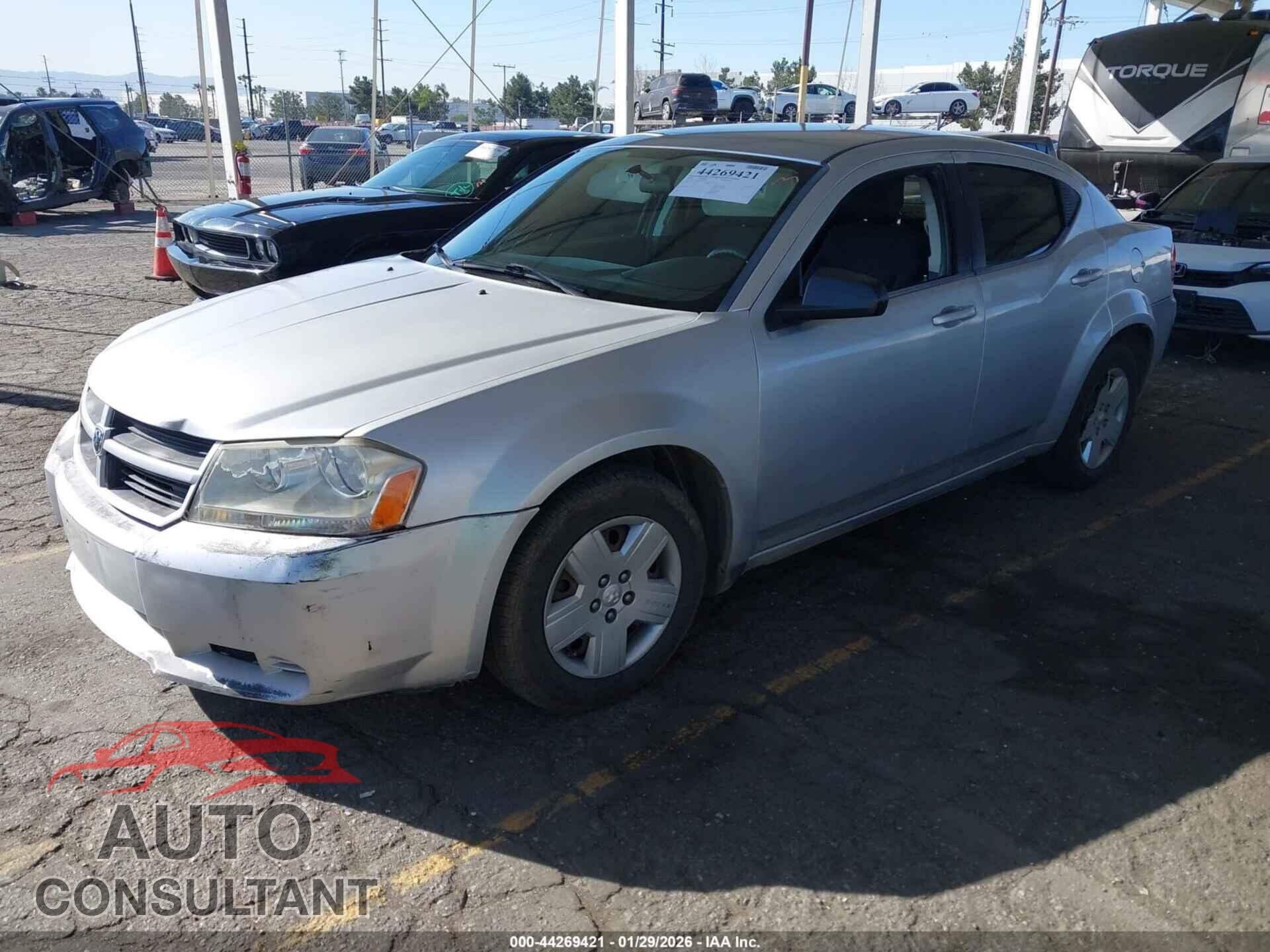 DODGE AVENGER 2010 - 1B3CC4FB3AN189706