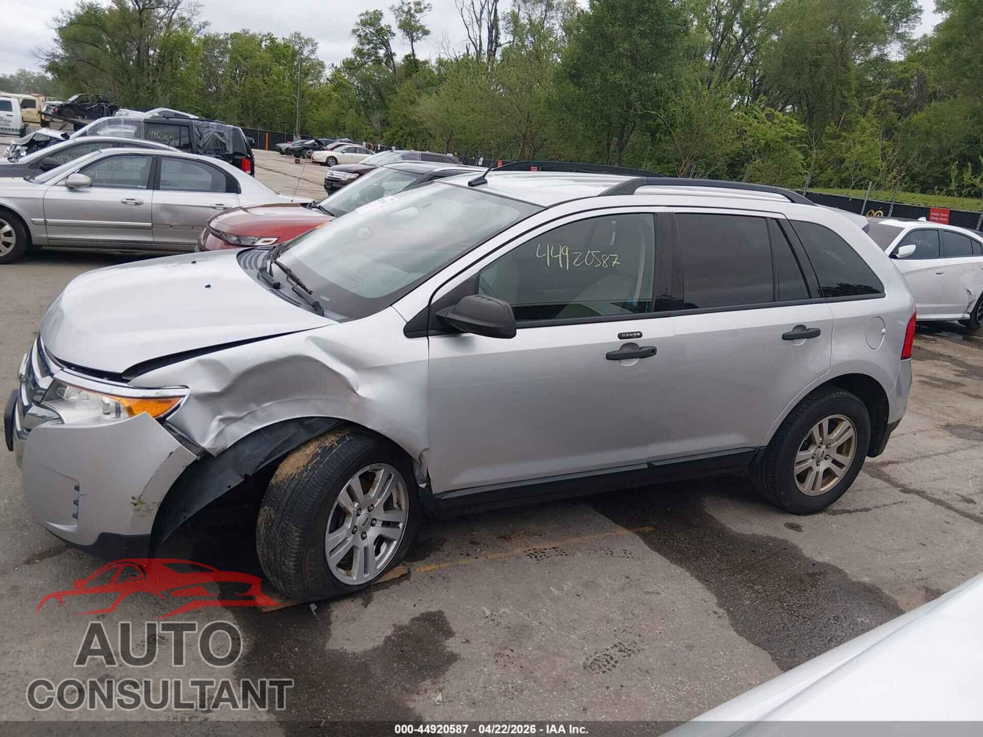 FORD EDGE 2013 - 2FMDK3GCXDBA68139