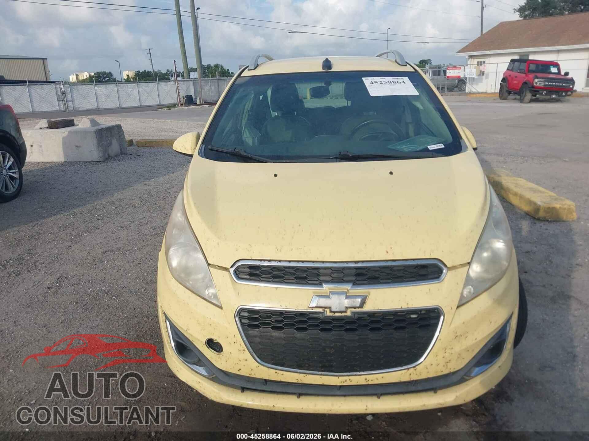 CHEVROLET SPARK 2013 - KL8CF6S98DC608078