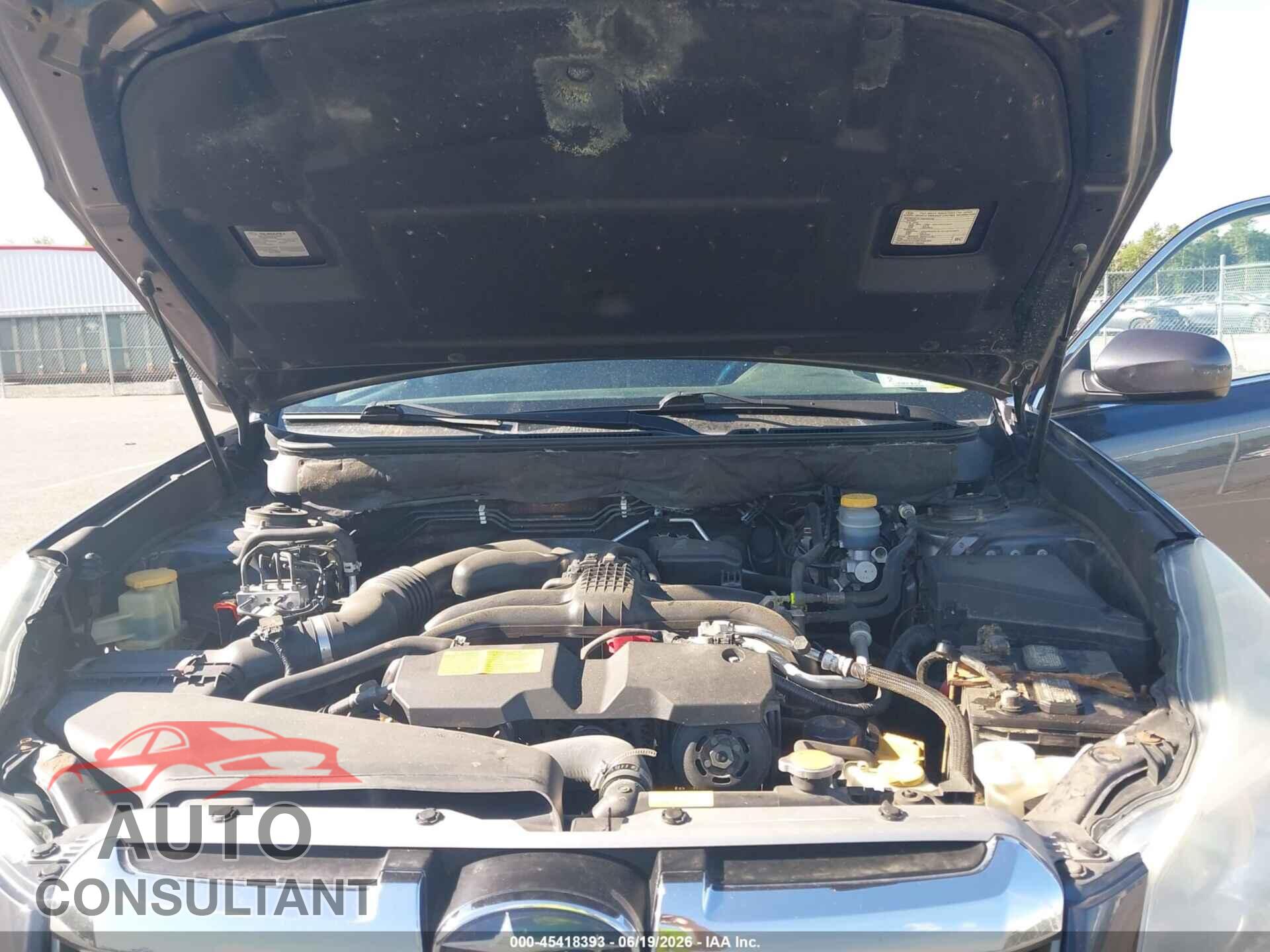 SUBARU OUTBACK 2013 - 4S4BRBCC0D3304560
