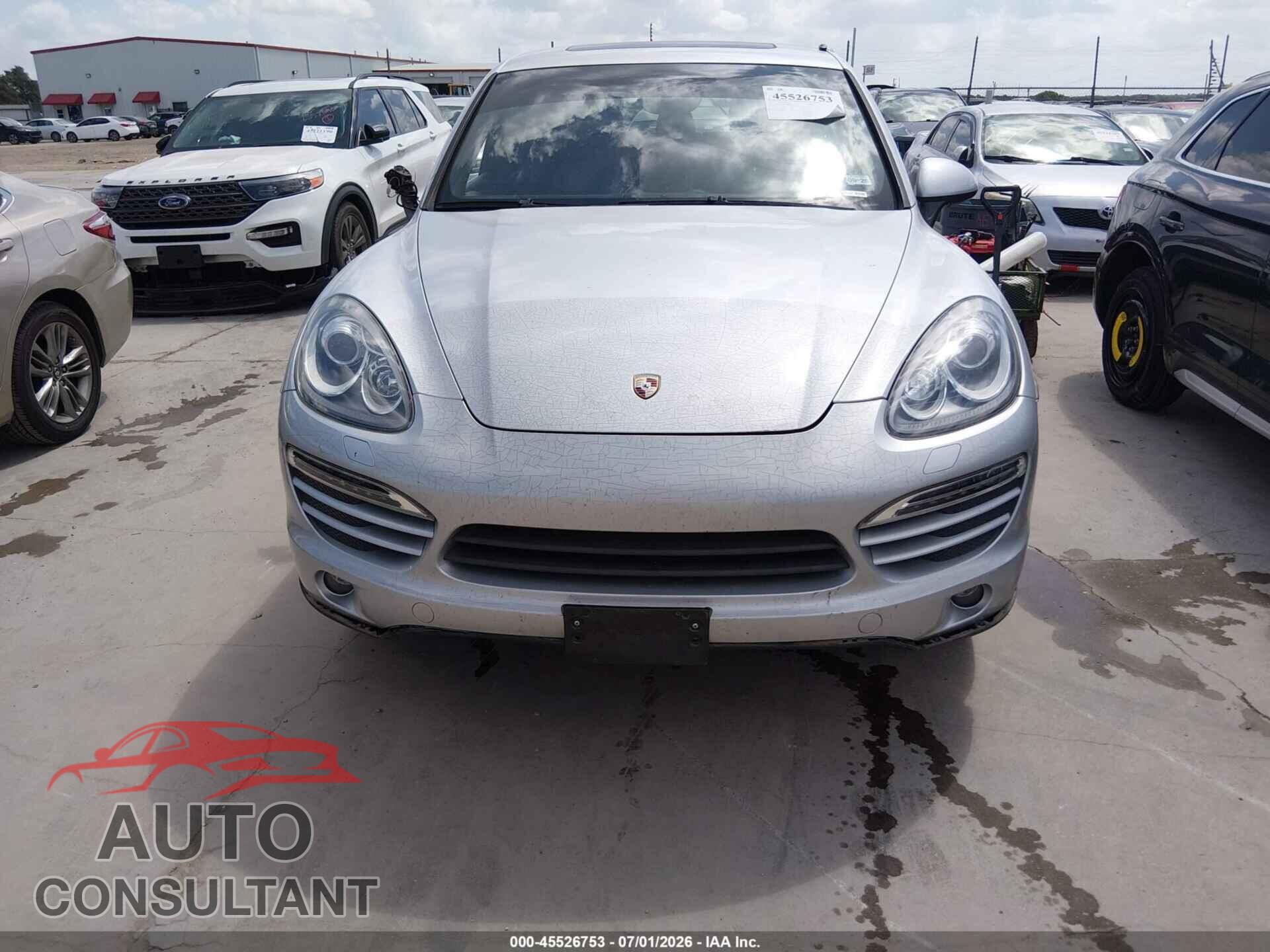 PORSCHE CAYENNE 2011 - WP1AA2A27BLA03698