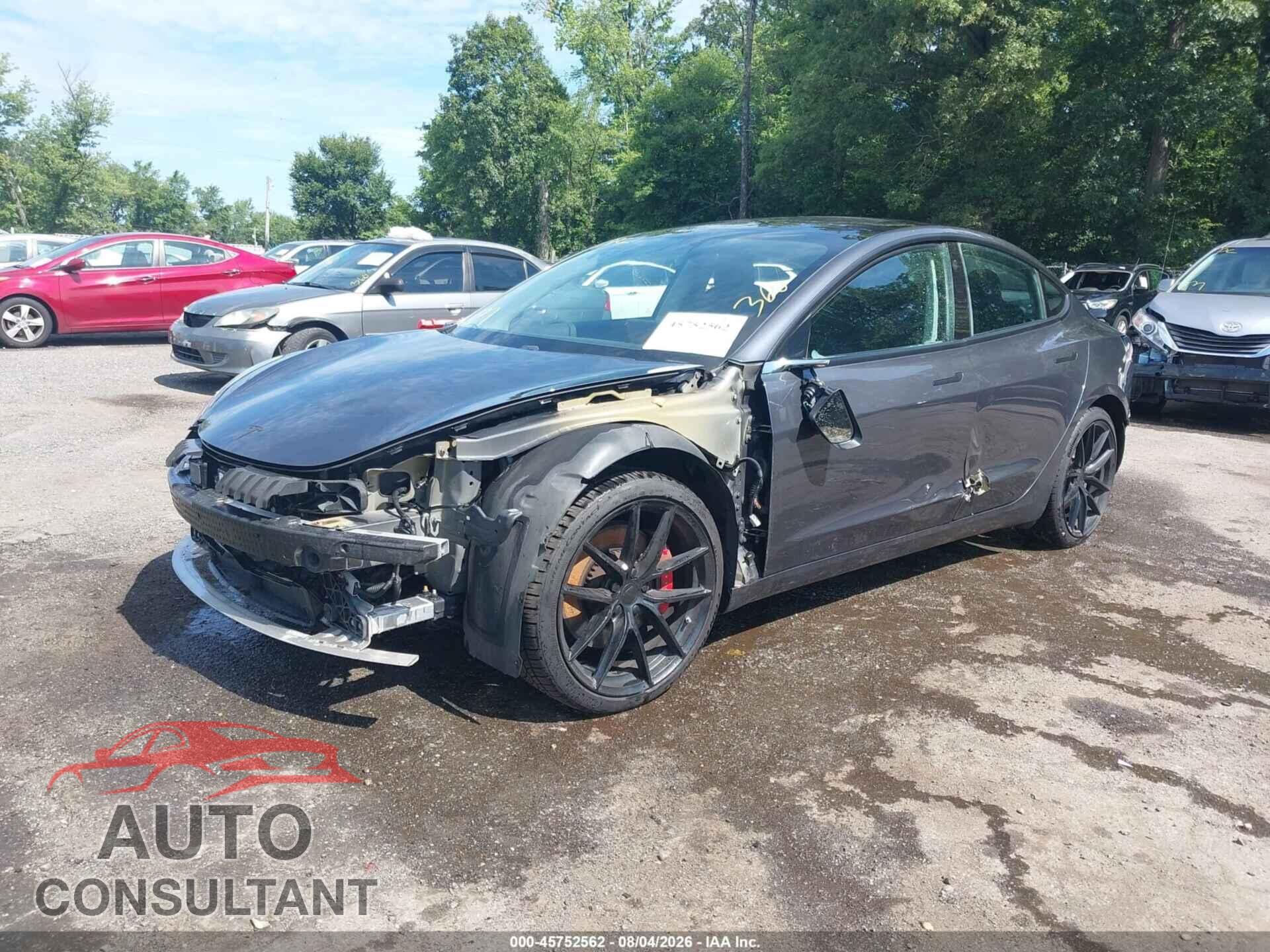 TESLA MODEL 3 2018 - 5YJ3E1EB9JF073143