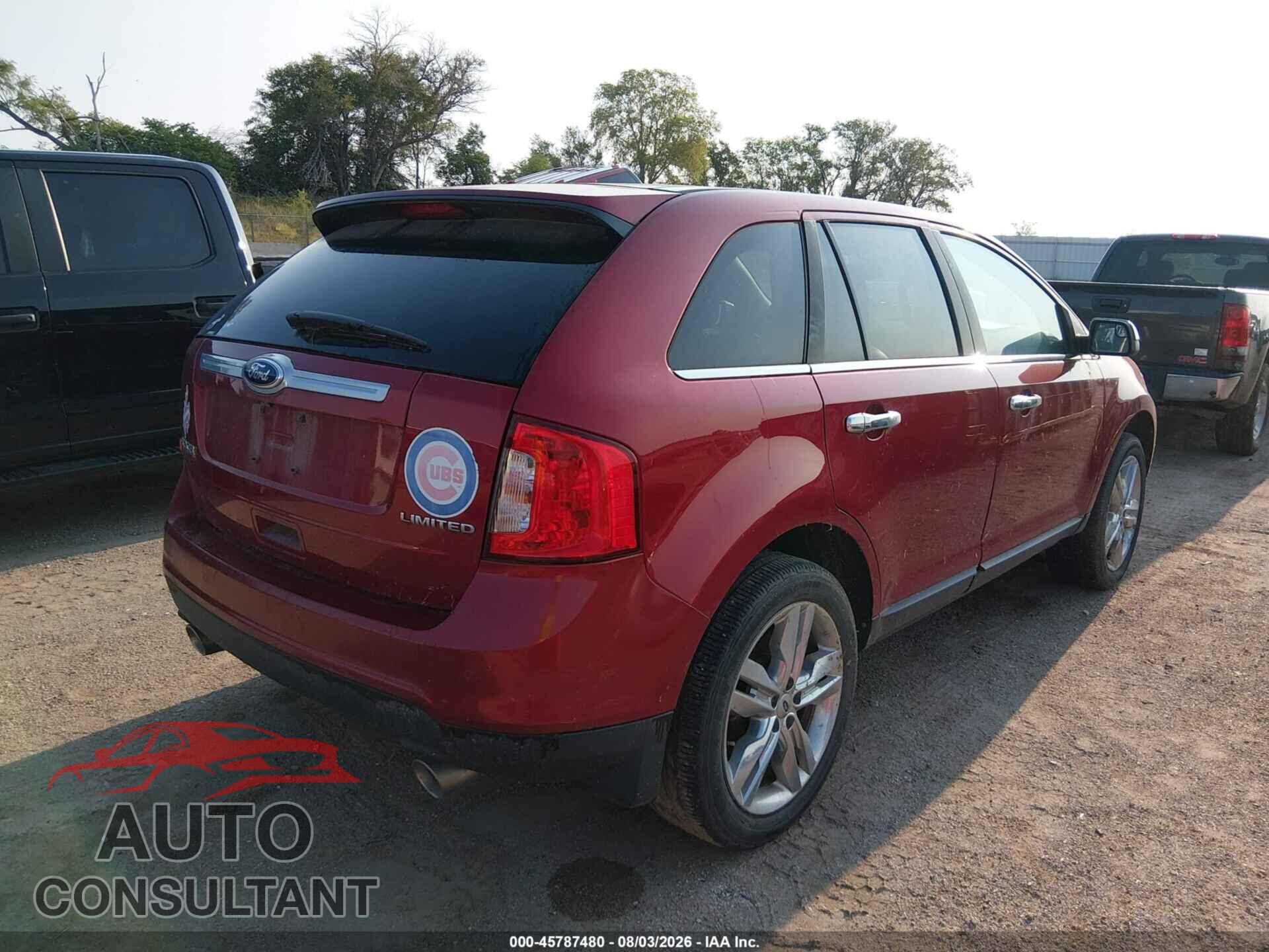 FORD EDGE 2013 - 2FMDK3KC3DBB68963