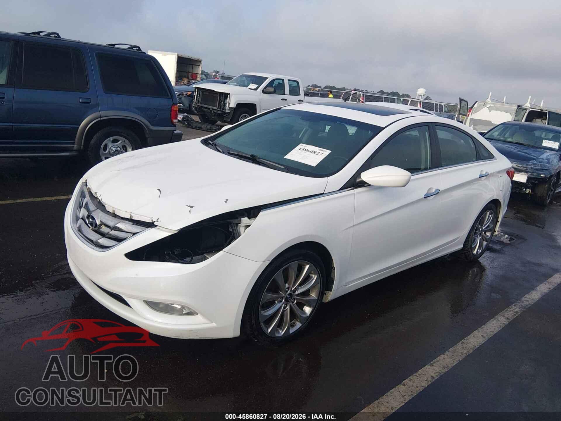 HYUNDAI SONATA 2012 - 5NPEC4AC9CH491639