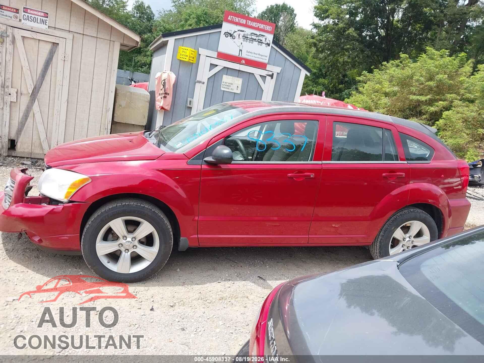 DODGE CALIBER 2010 - 1B3CB3HAXAD568936