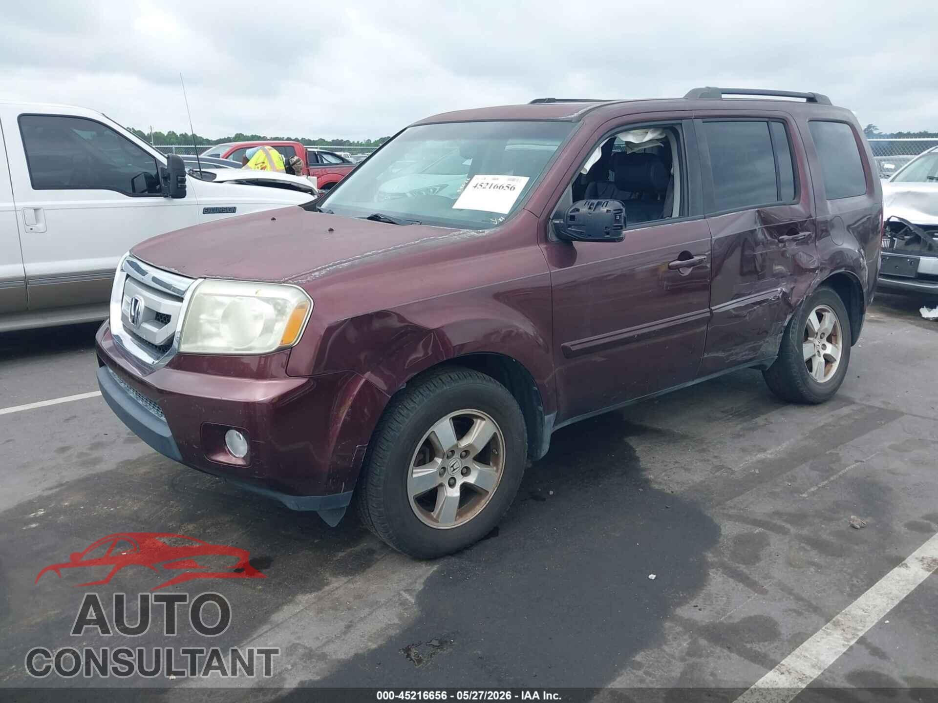 HONDA PILOT 2011 - 5FNYF3H75BB041197