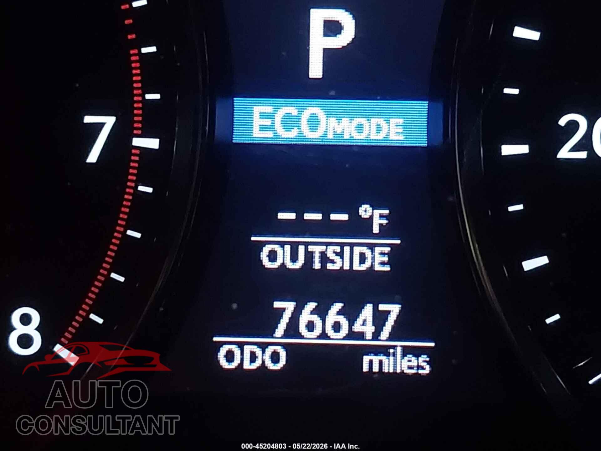 LEXUS LS 460 2014 - JTHCL5EF2E5020919