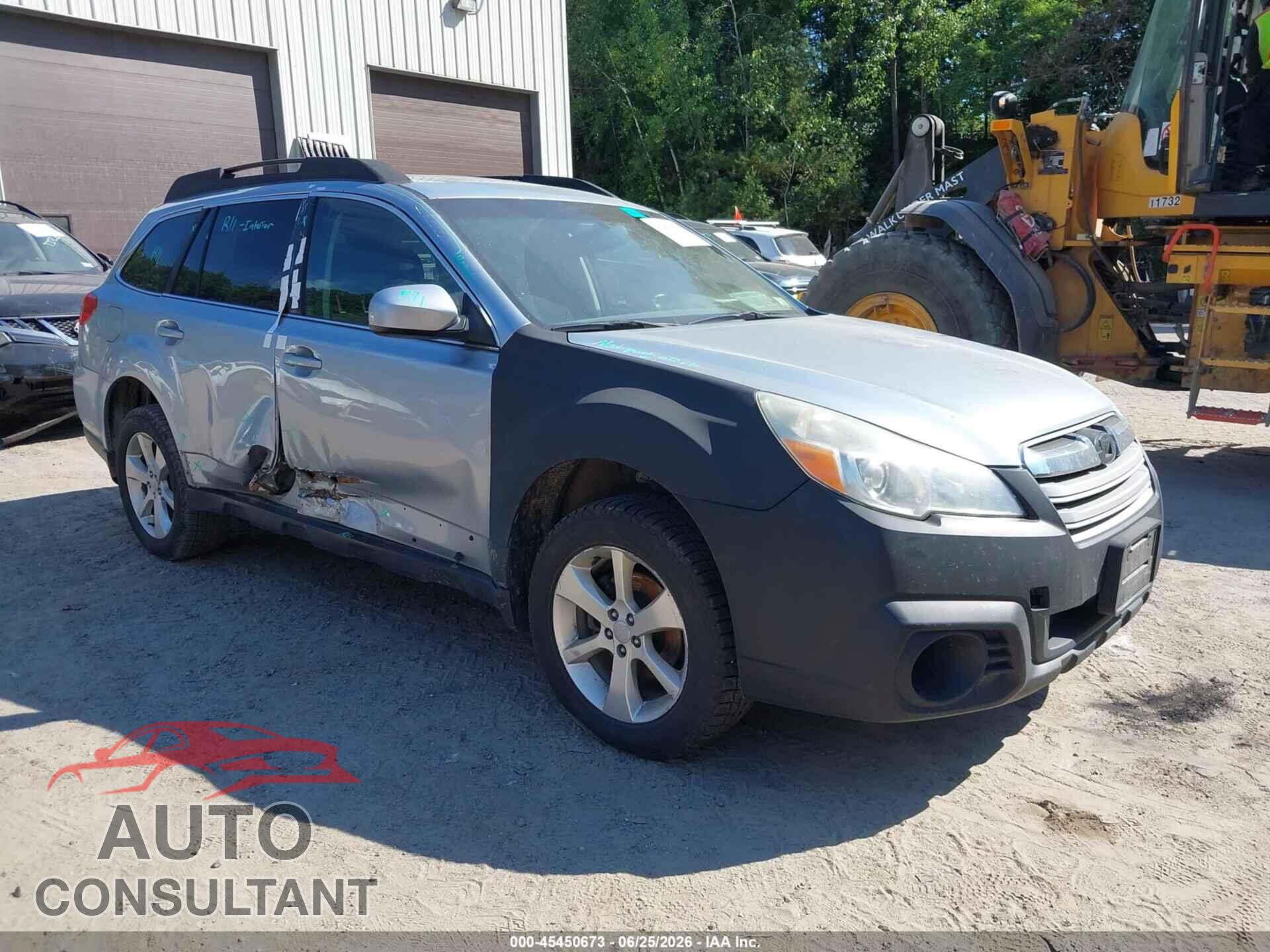 SUBARU OUTBACK 2013 - 4S4BRBGC8D3292703