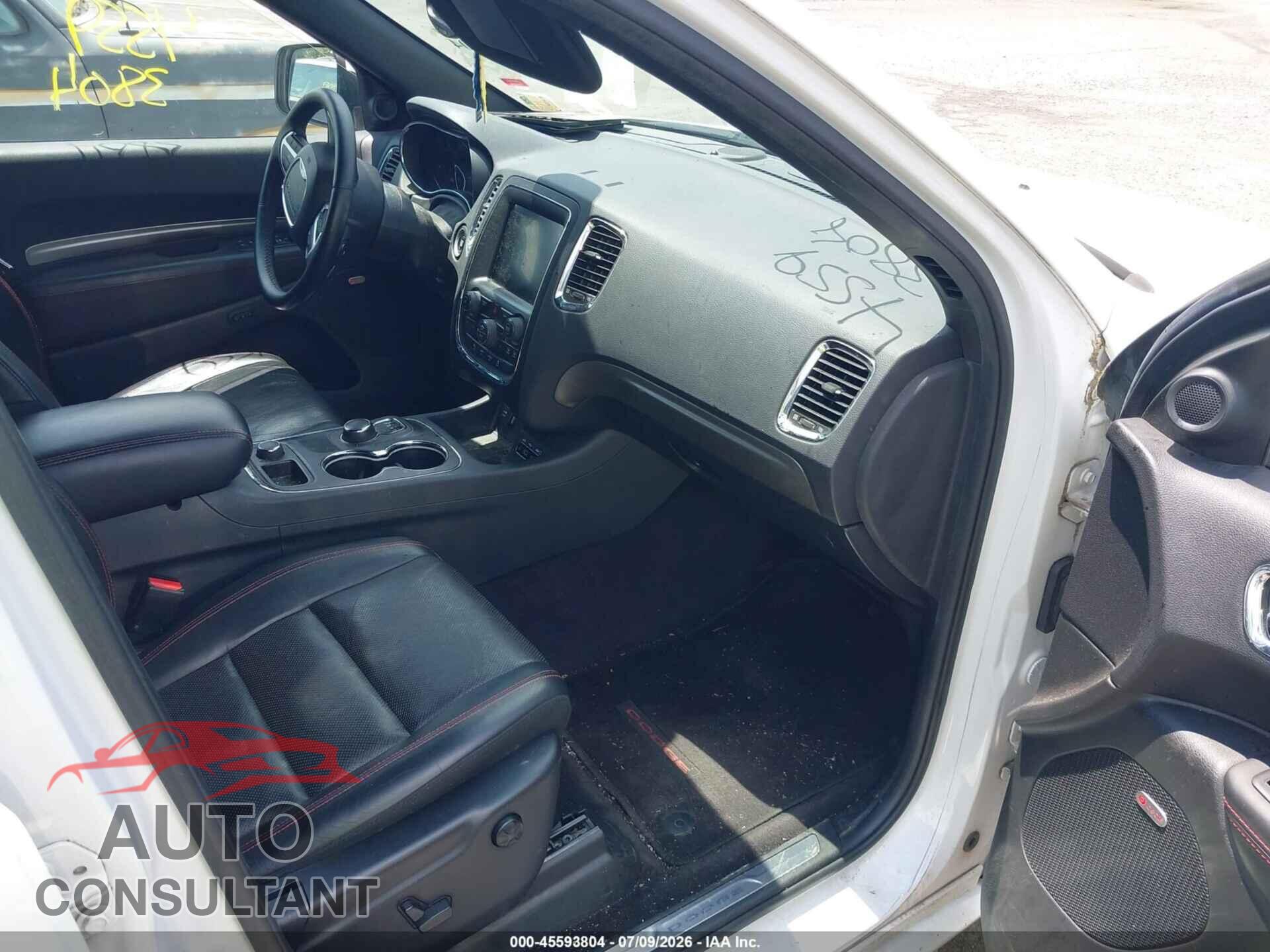 DODGE DURANGO 2017 - 1C4SDJCTXHC732980