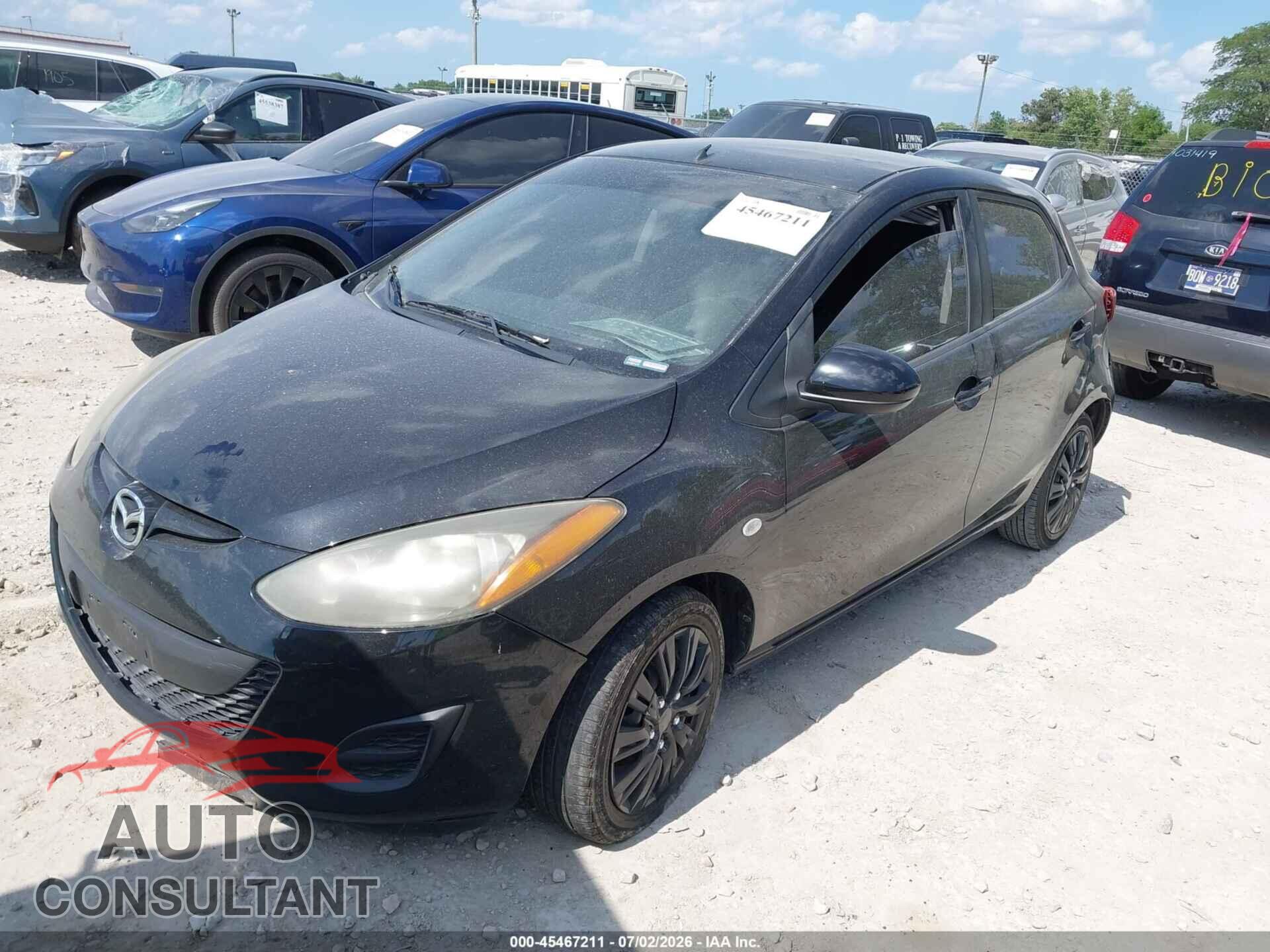 MAZDA MAZDA2 2013 - JM1DE1KY2D0152976