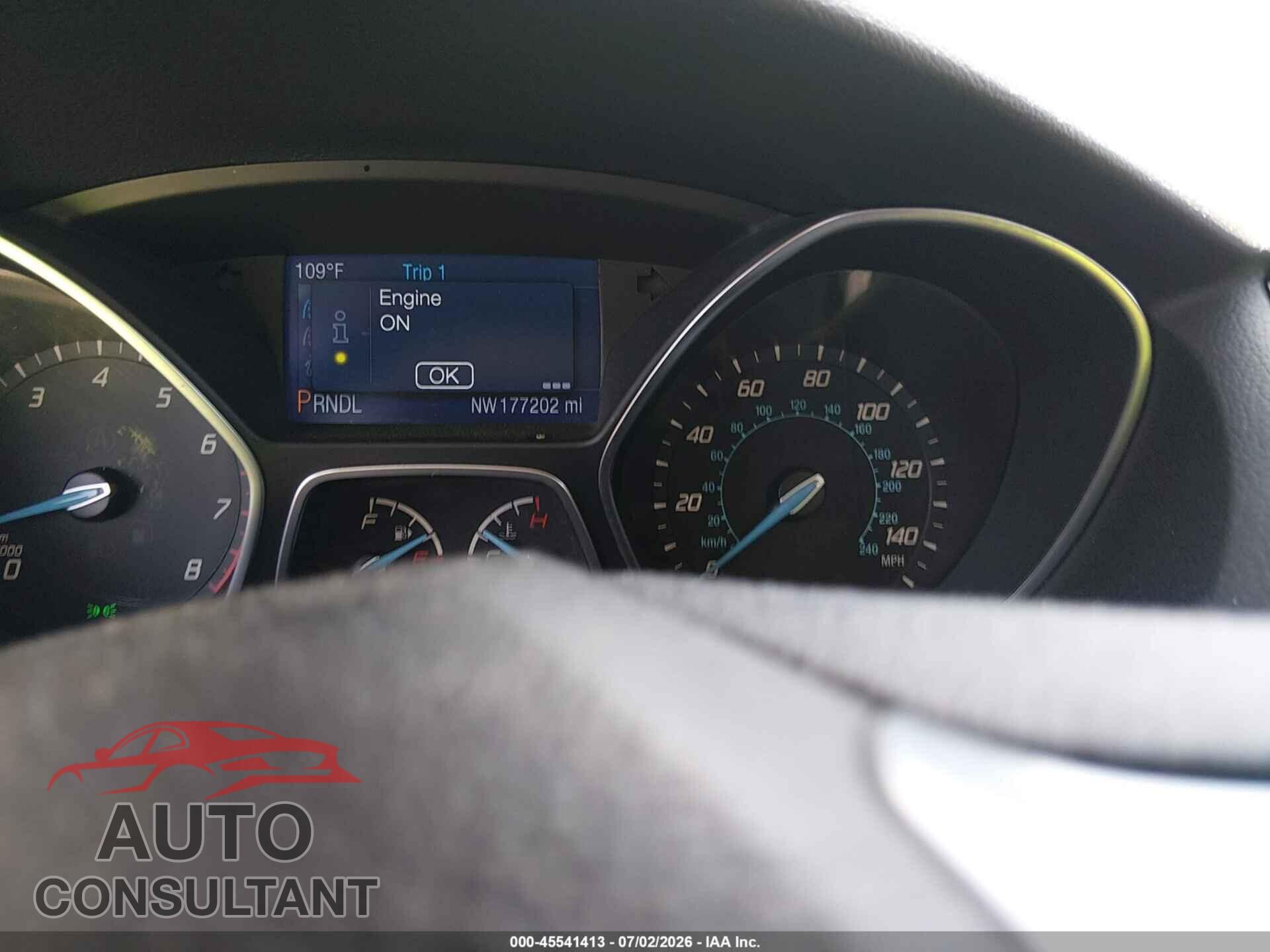 FORD FOCUS 2014 - 1FADP3F25EL202044
