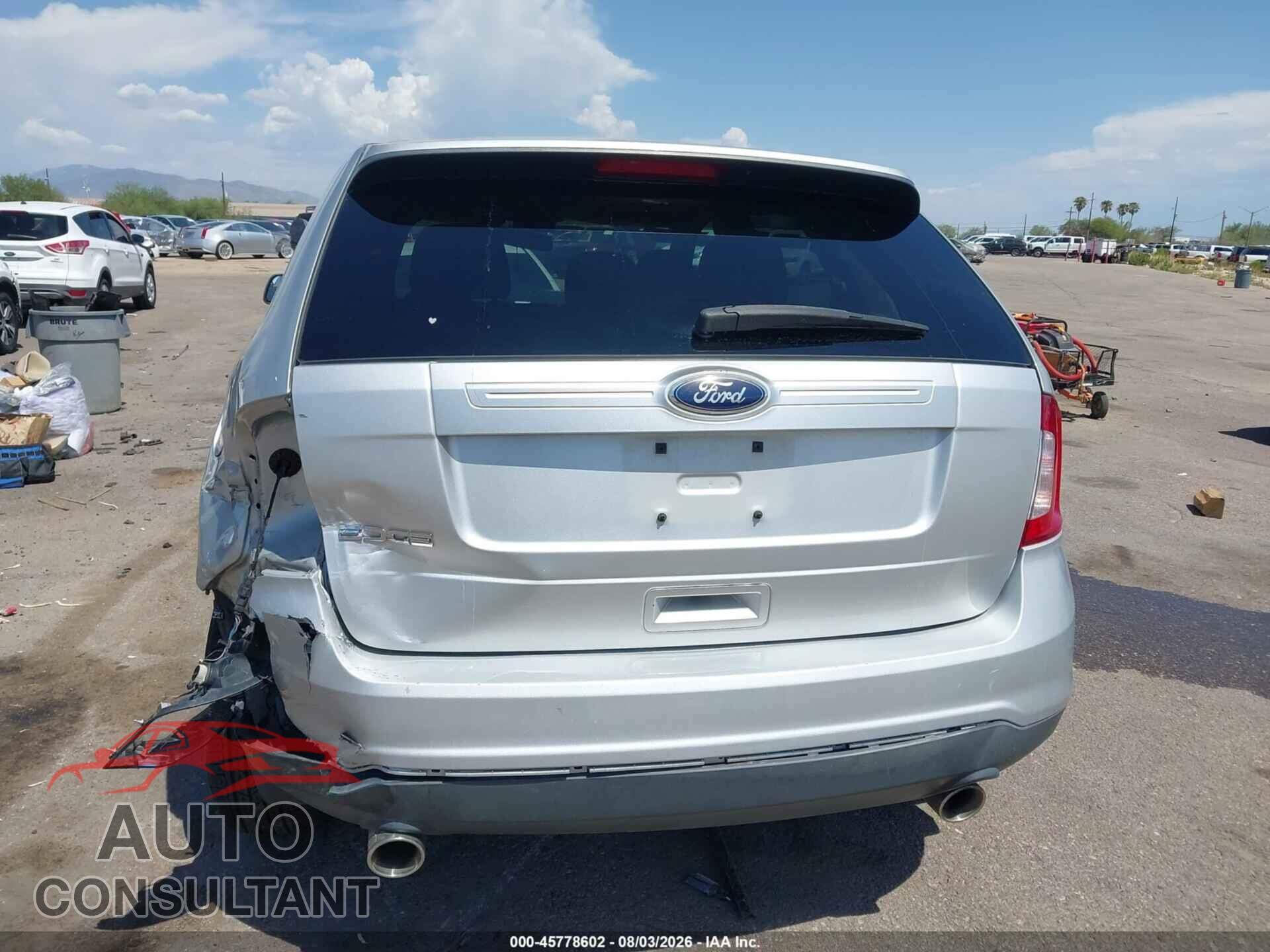 FORD EDGE 2013 - 2FMDK3GC1DBA59829