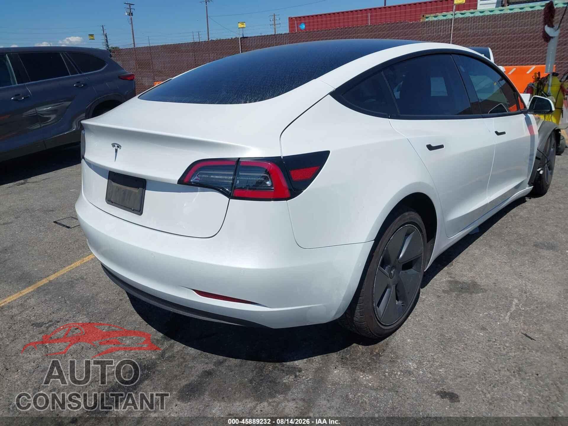 TESLA MODEL 3 2021 - 5YJ3E1EA9MF030238
