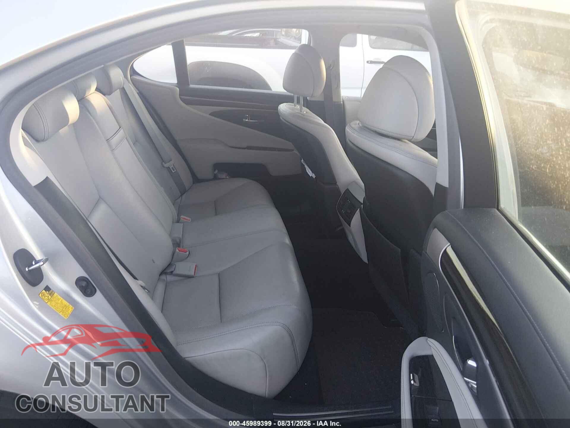 LEXUS LS 460 2014 - JTHBL5EF0E5128919