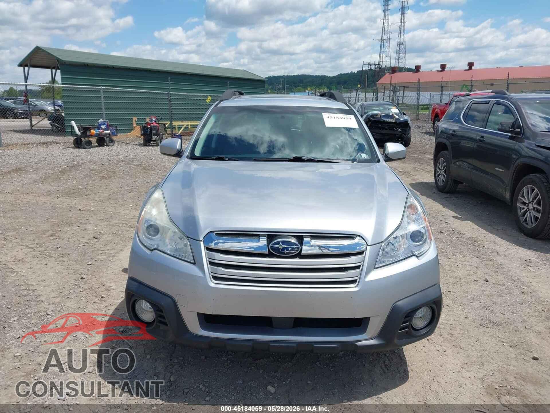 SUBARU OUTBACK 2014 - 4S4BRBLC8E3310169