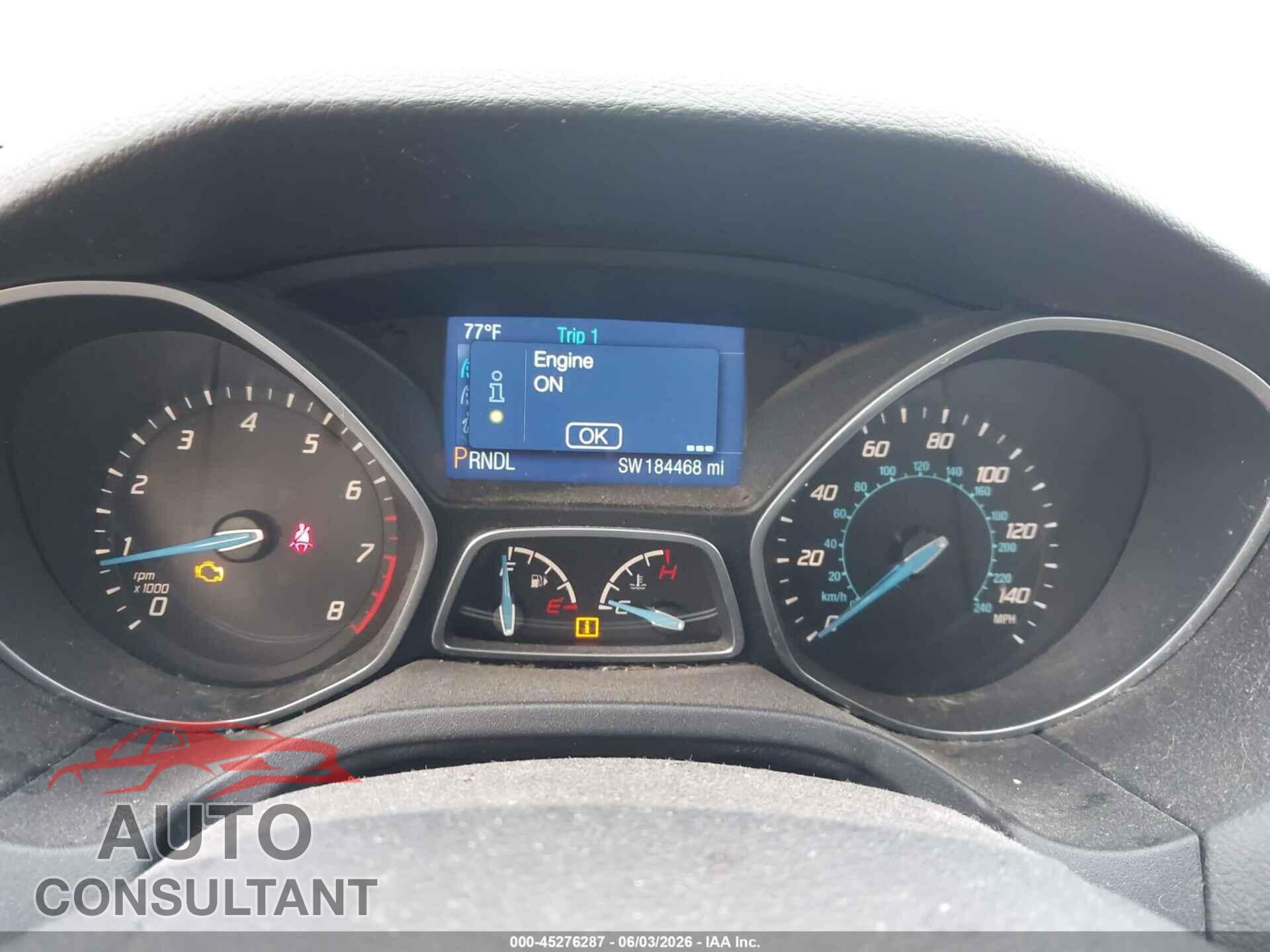 FORD FOCUS 2014 - 1FADP3K23EL320342