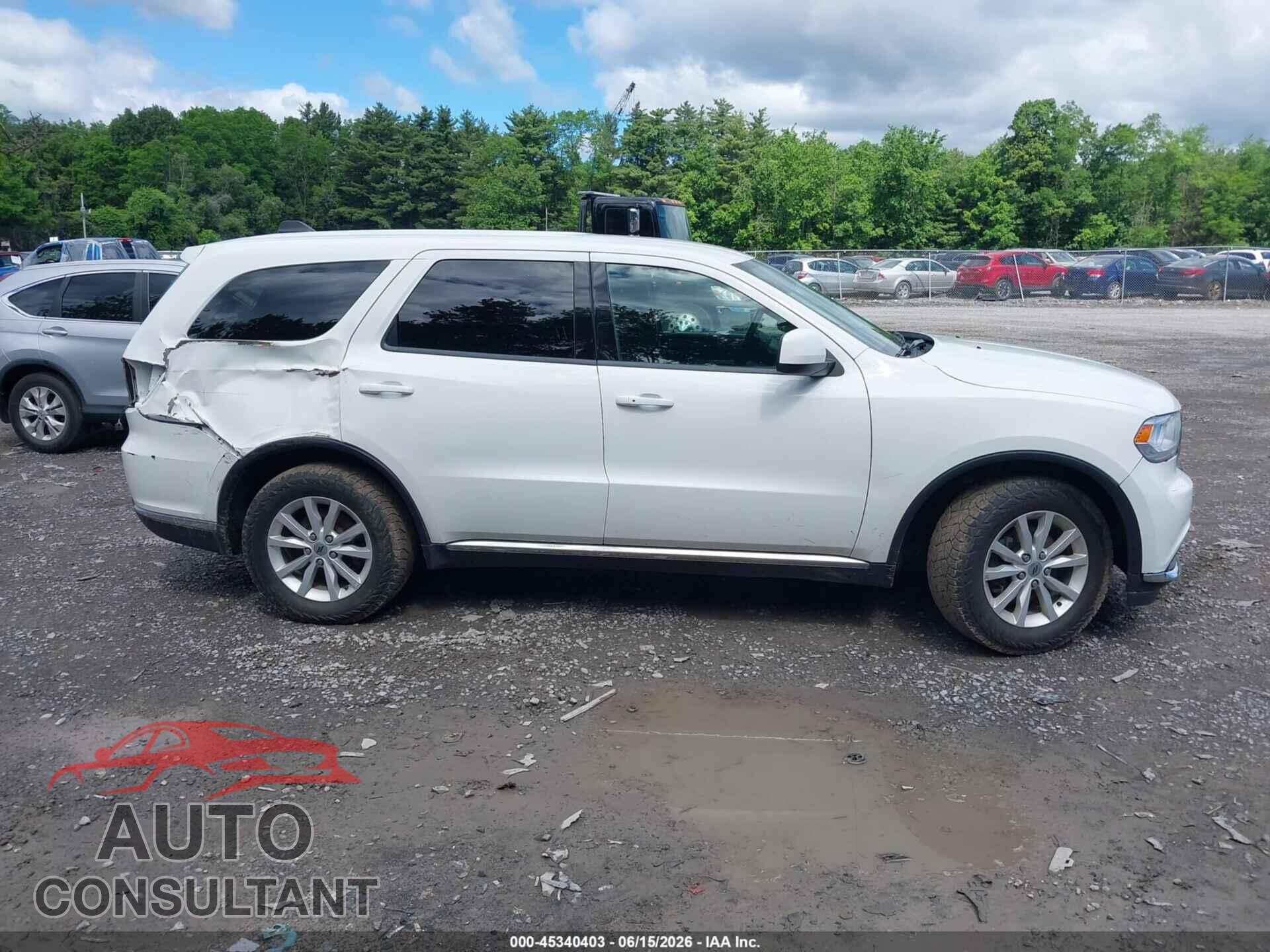 DODGE DURANGO 2019 - 1C4RDJAG0KC734281