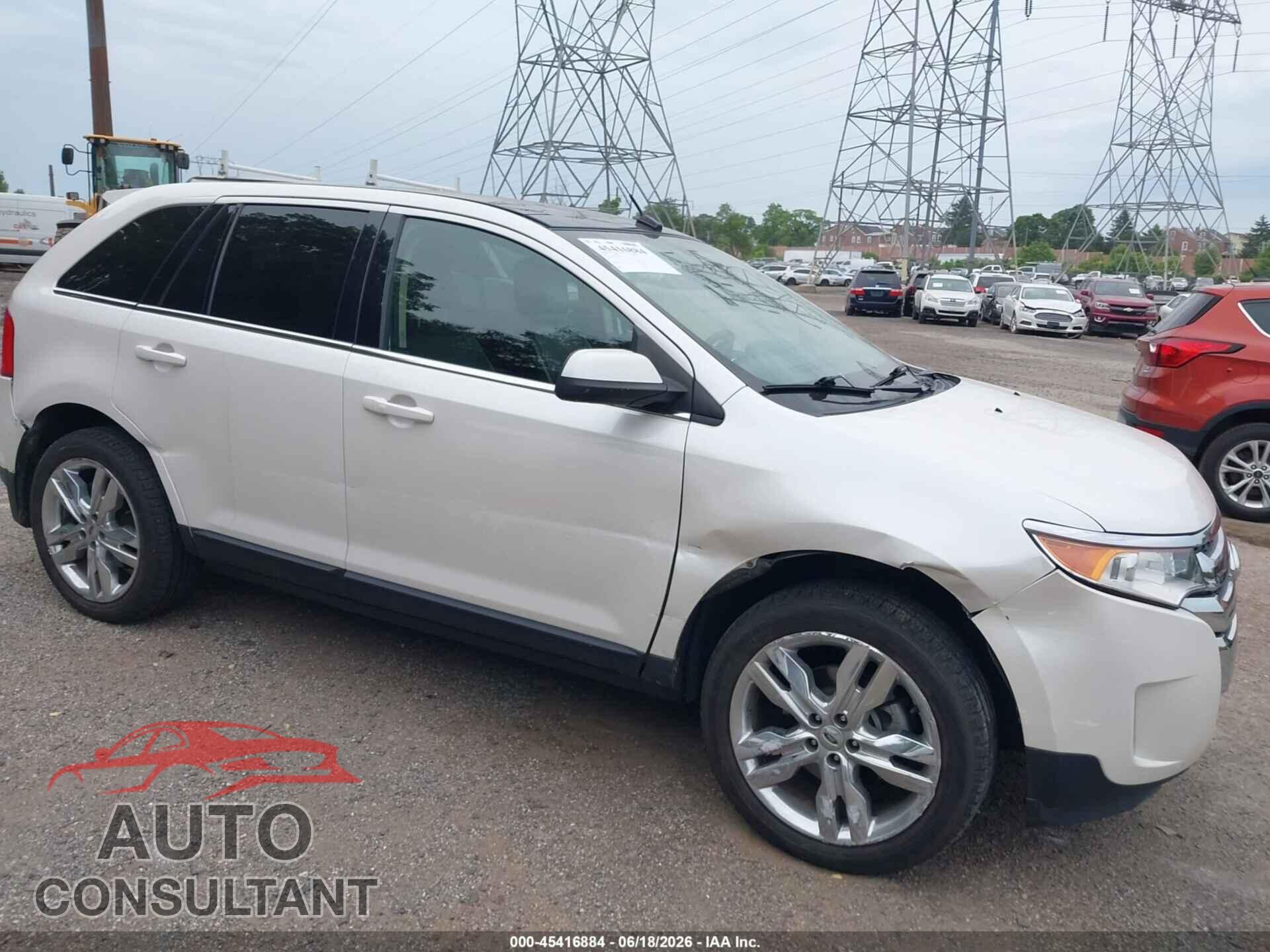 FORD EDGE 2011 - 2FMDK4KC2BBB12984