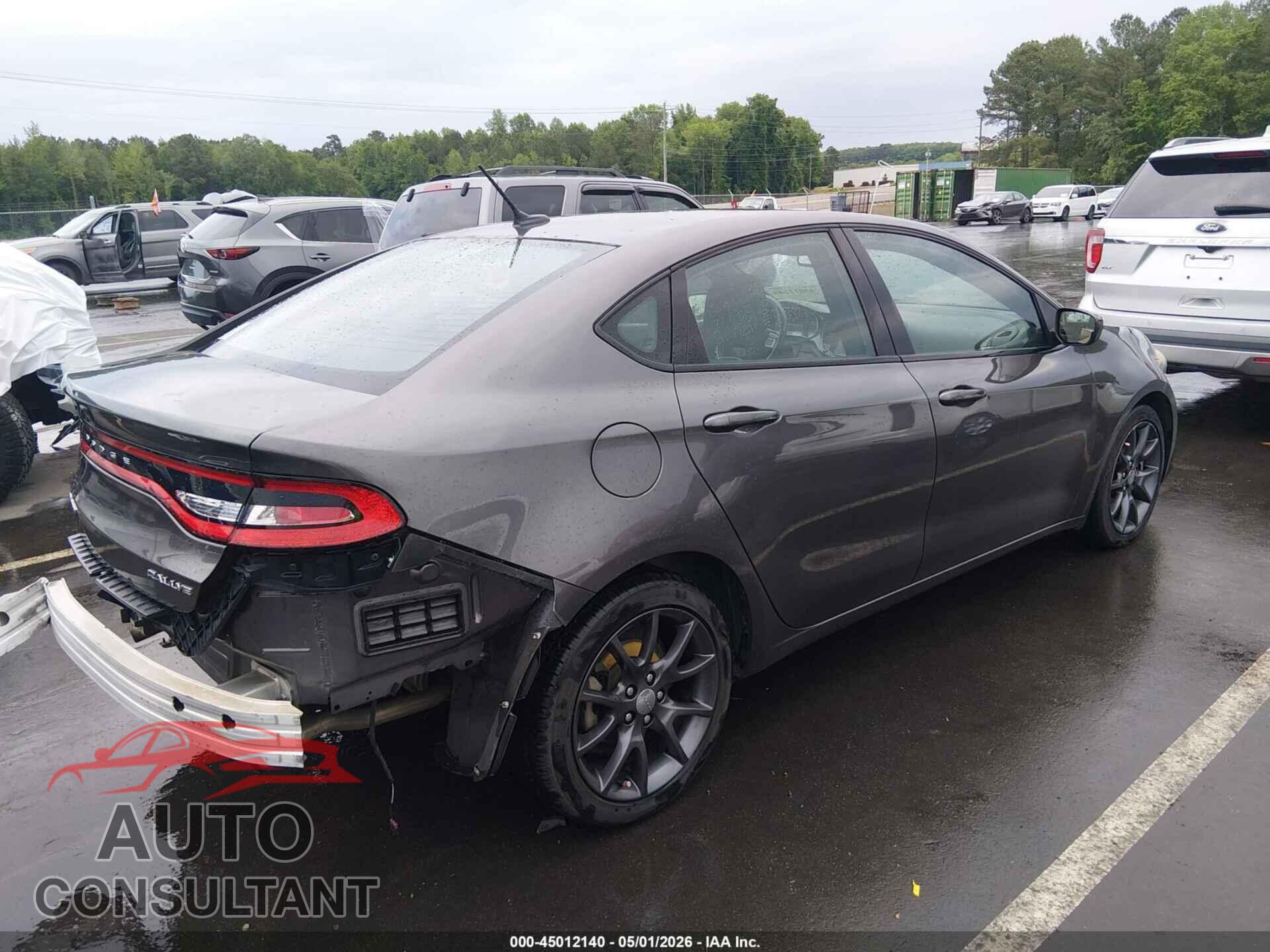 DODGE DART 2016 - 1C3CDFBB2GD645565