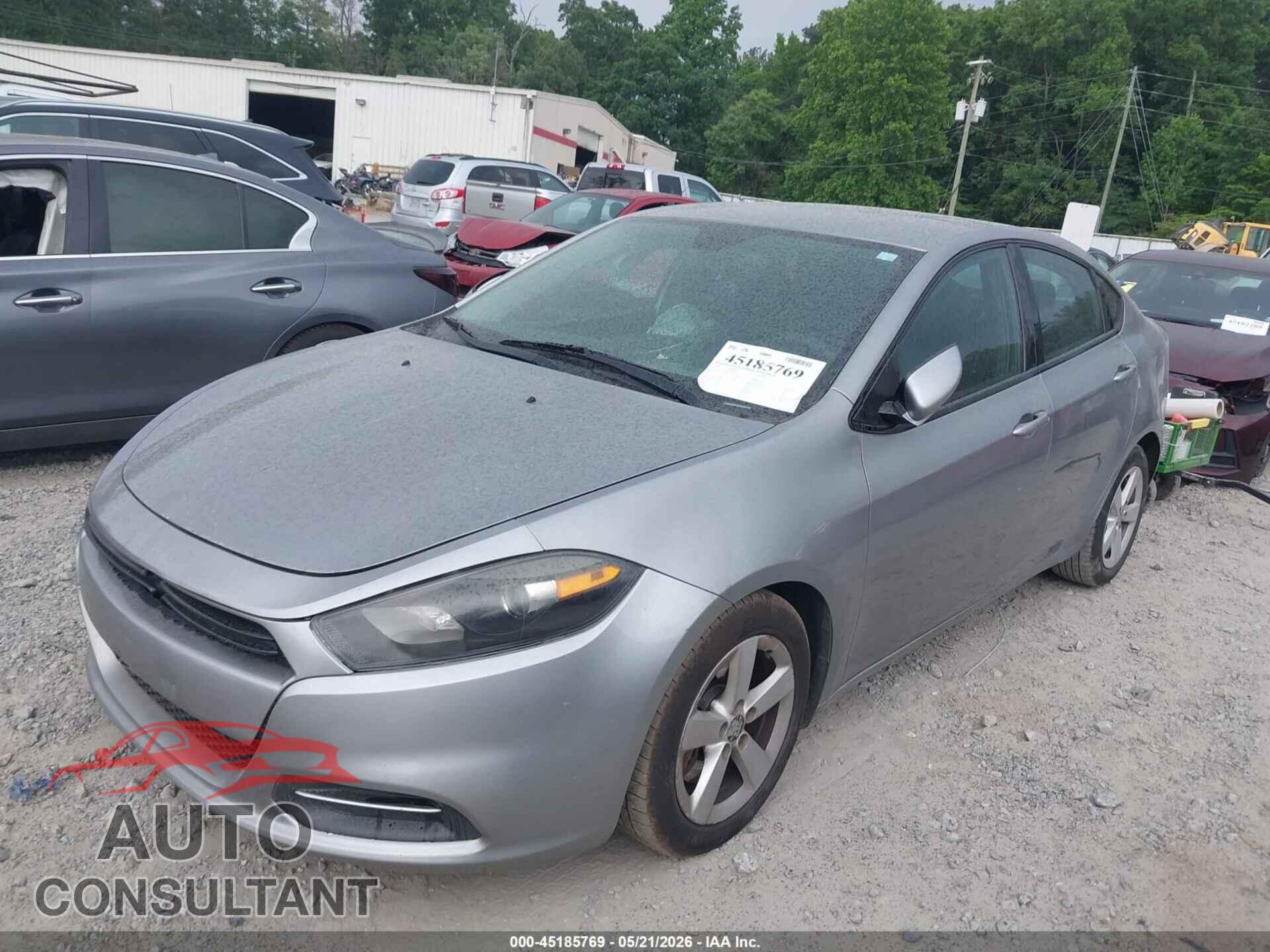 DODGE DART 2015 - 1C3CDFBB1FD336667