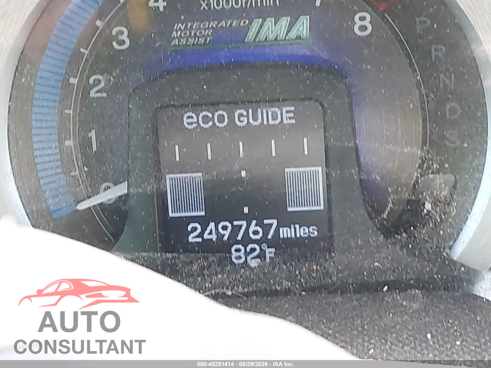 HONDA INSIGHT 2010 - JHMZE2H77AS015895