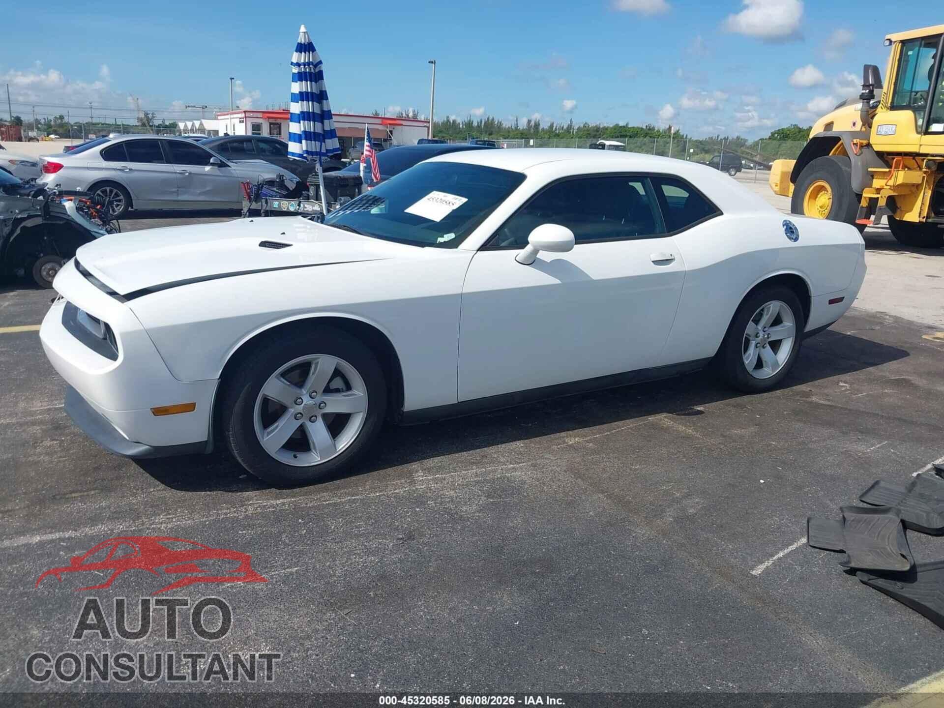 DODGE CHALLENGER 2012 - 2C3CDYAG6CH246681