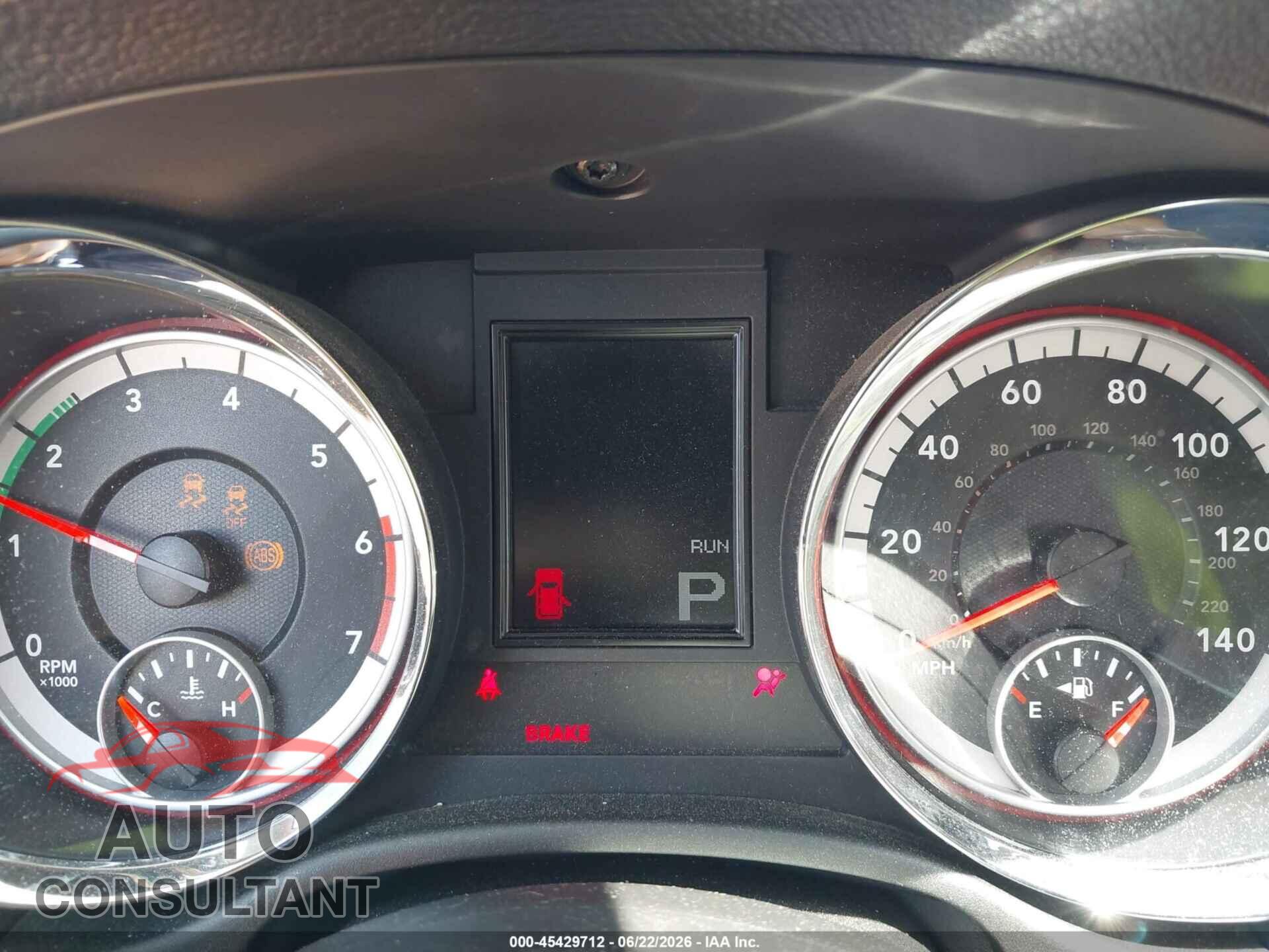 DODGE DURANGO 2012 - 1C4SDJET0CC205018