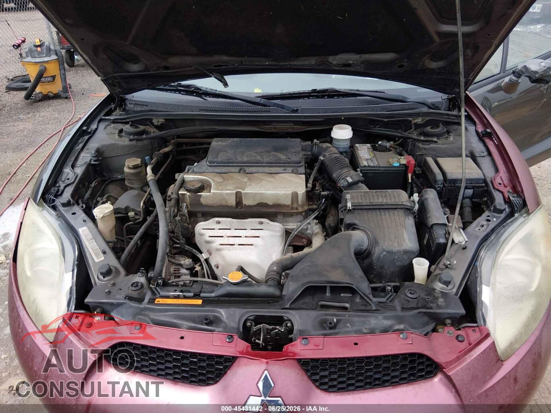 MITSUBISHI ECLIPSE 2011 - 4A31K5DF7BE017133