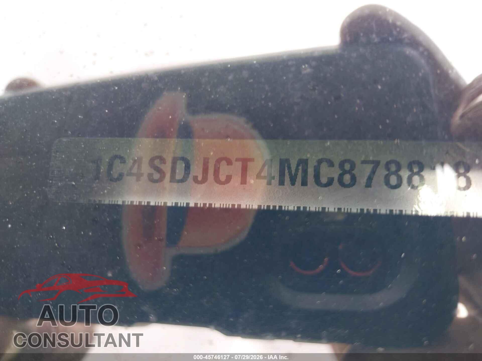 DODGE DURANGO 2021 - 1C4SDJCT4MC878818