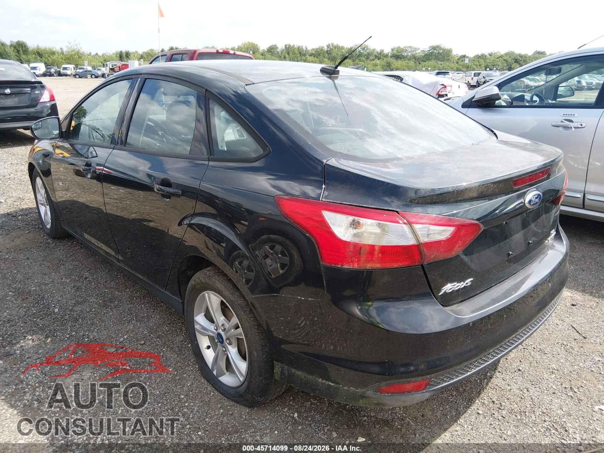 FORD FOCUS 2013 - 1FADP3F26DL209101