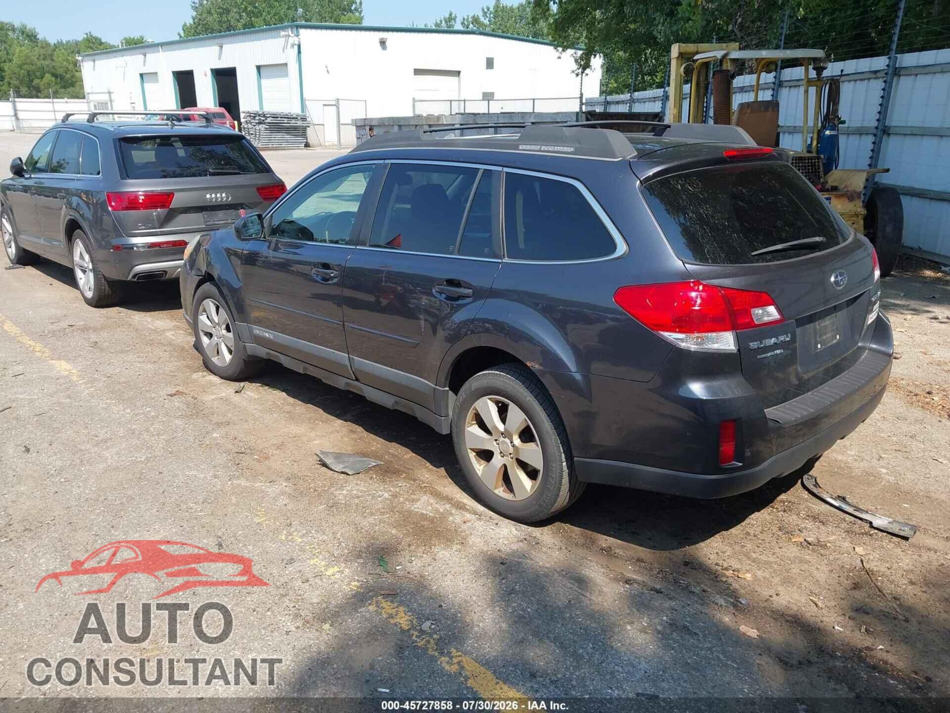 SUBARU OUTBACK 2012 - 4S4BRBCC9C3247502
