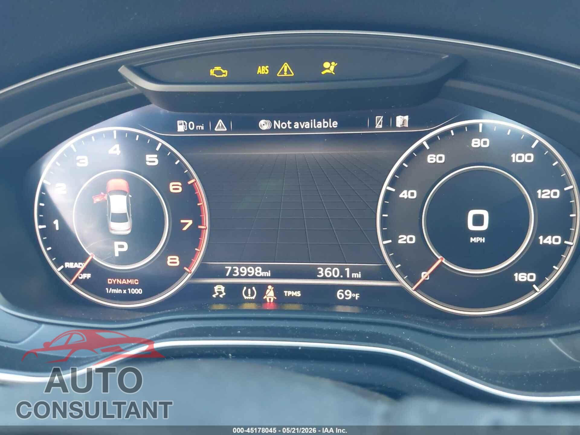AUDI A4 2018 - WAULMAF46JA020117