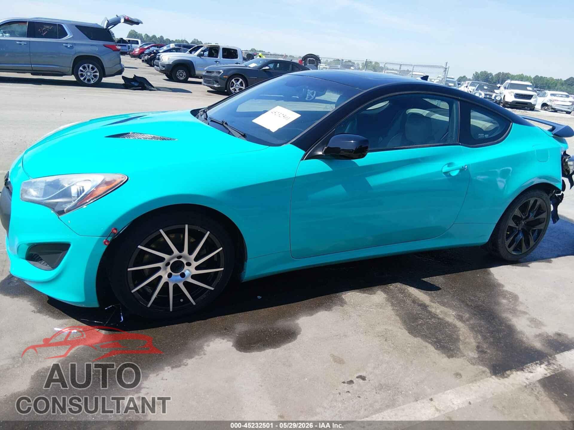 HYUNDAI GENESIS 2013 - KMHHT6KD9DU088957