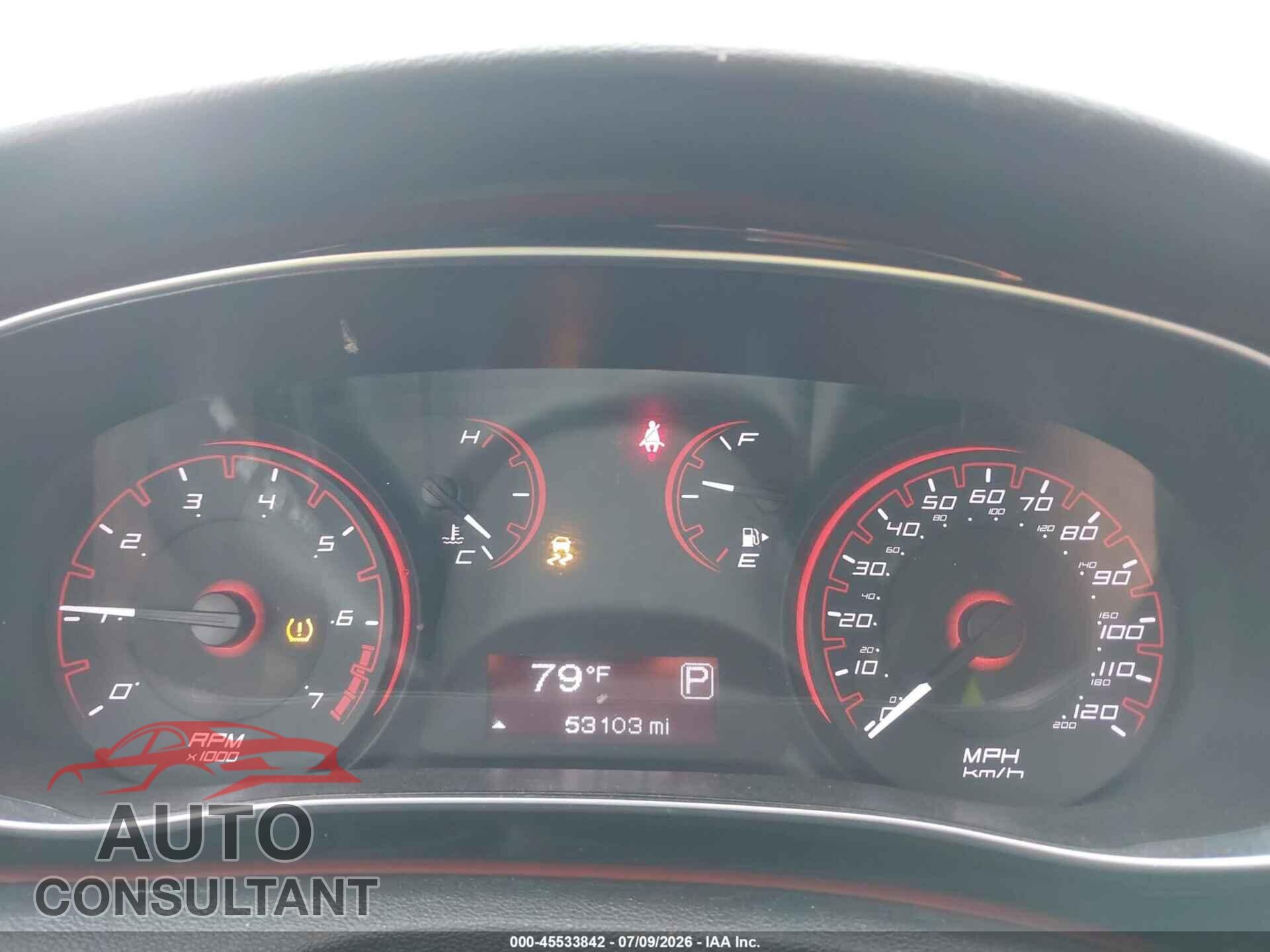 DODGE DART 2016 - 1C3CDFFA7GD802217