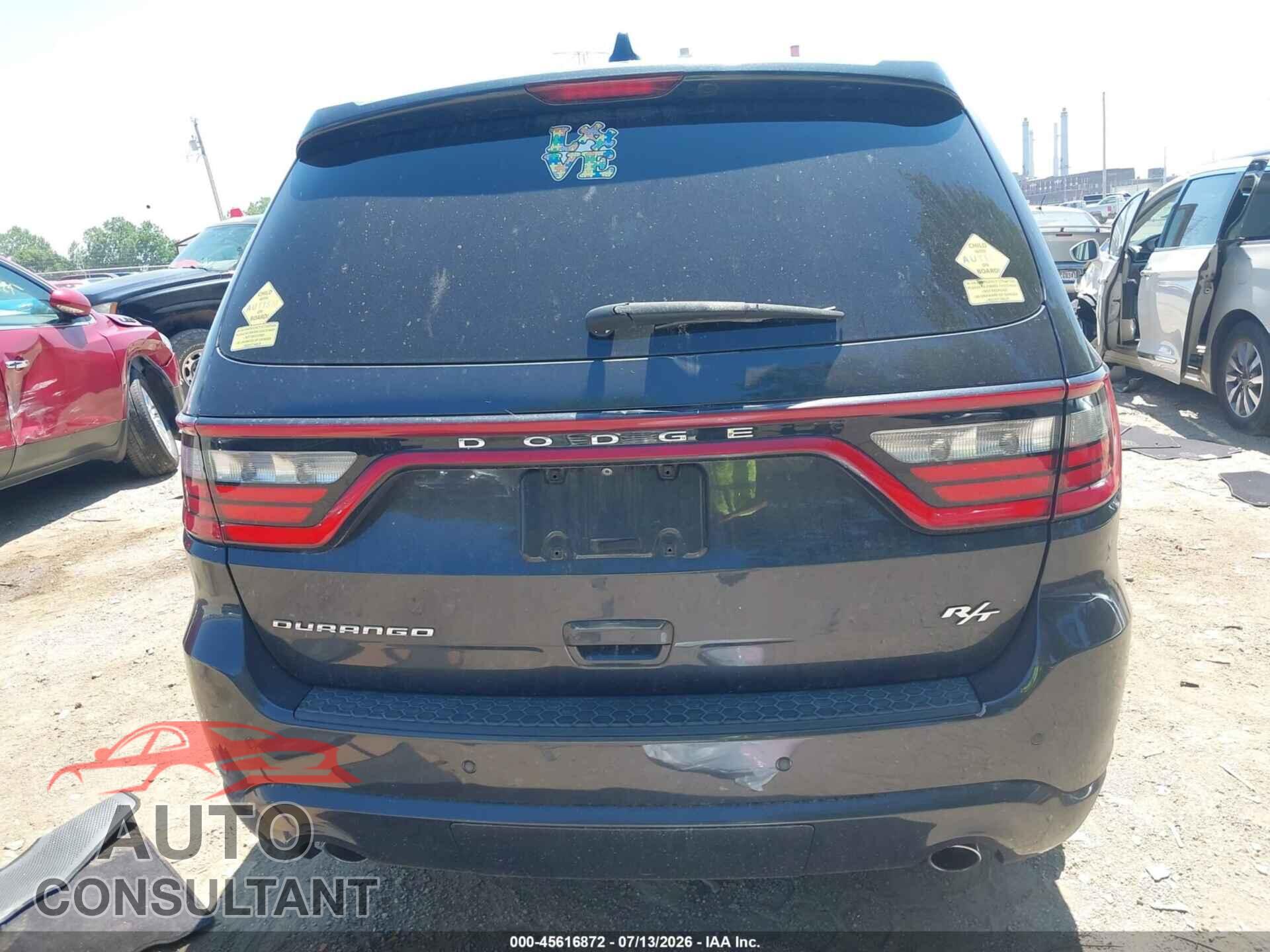 DODGE DURANGO 2015 - 1C4SDHCT0FC201809