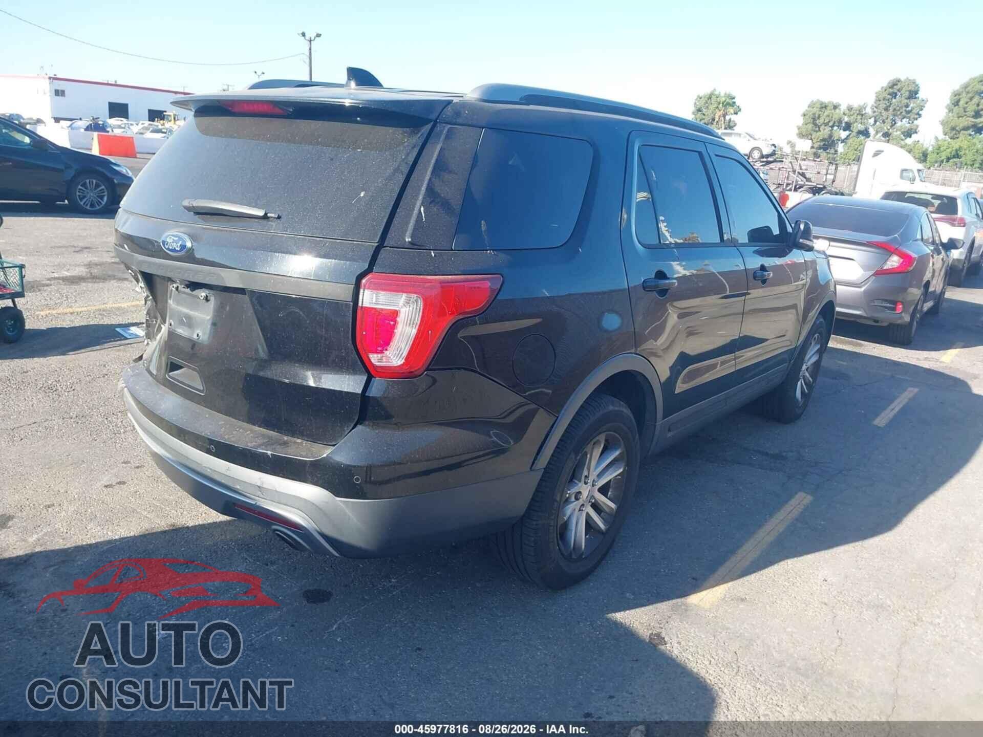 FORD EXPLORER 2017 - 1FM5K7D80HGA70024