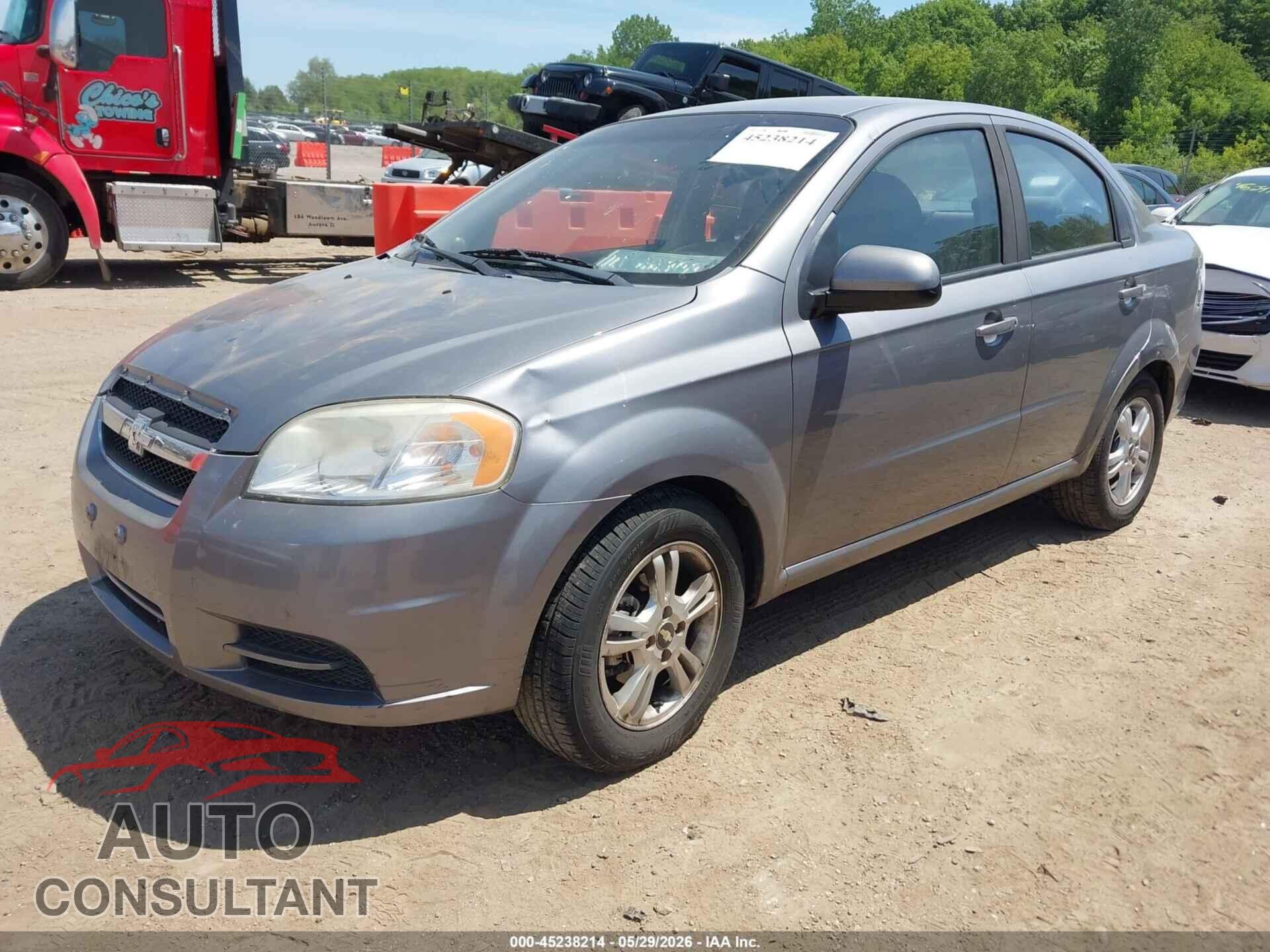 CHEVROLET AVEO 2011 - KL1TD5DE0BB219267