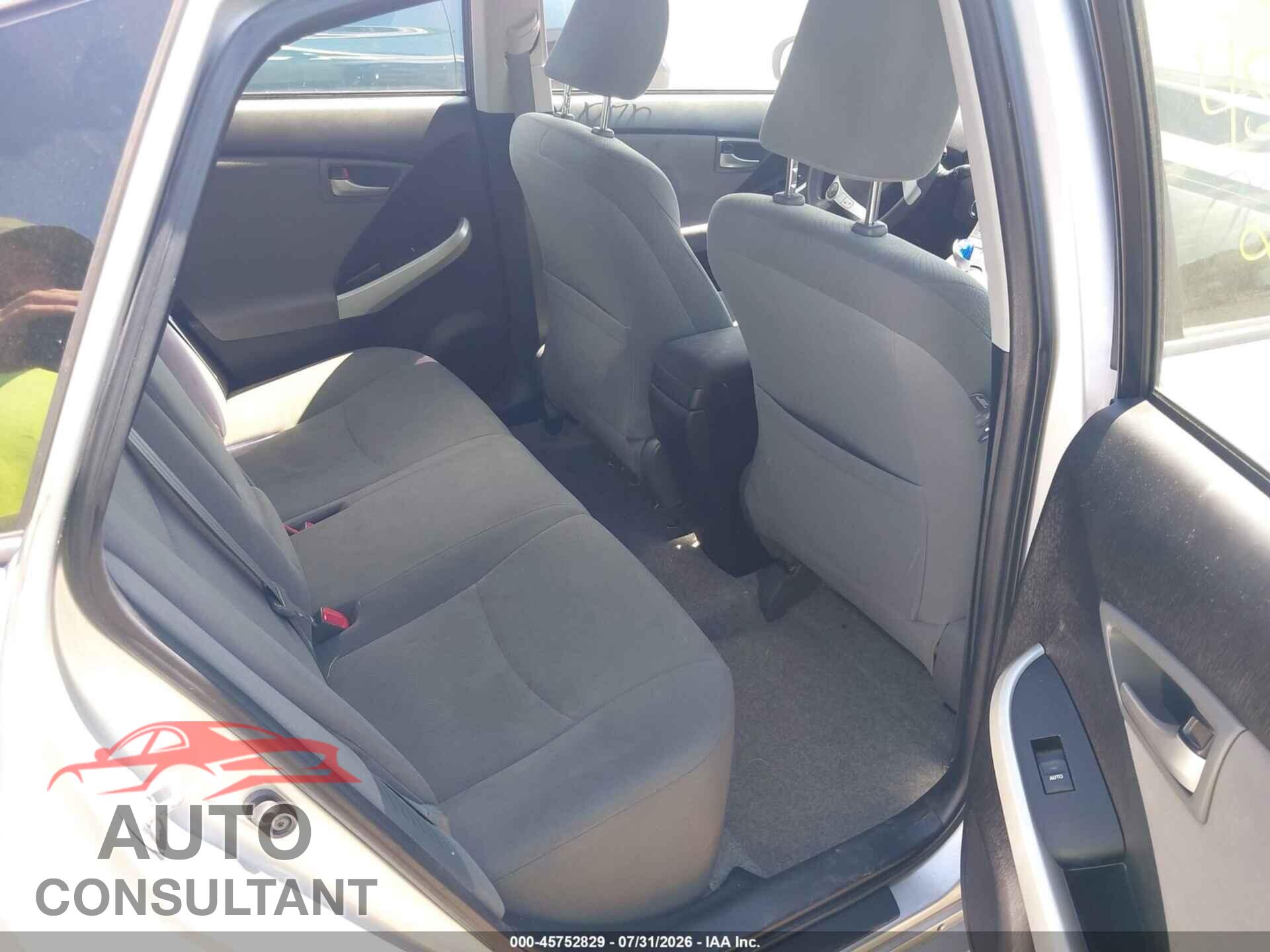 TOYOTA PRIUS 2013 - JTDKN3DU1D5636461