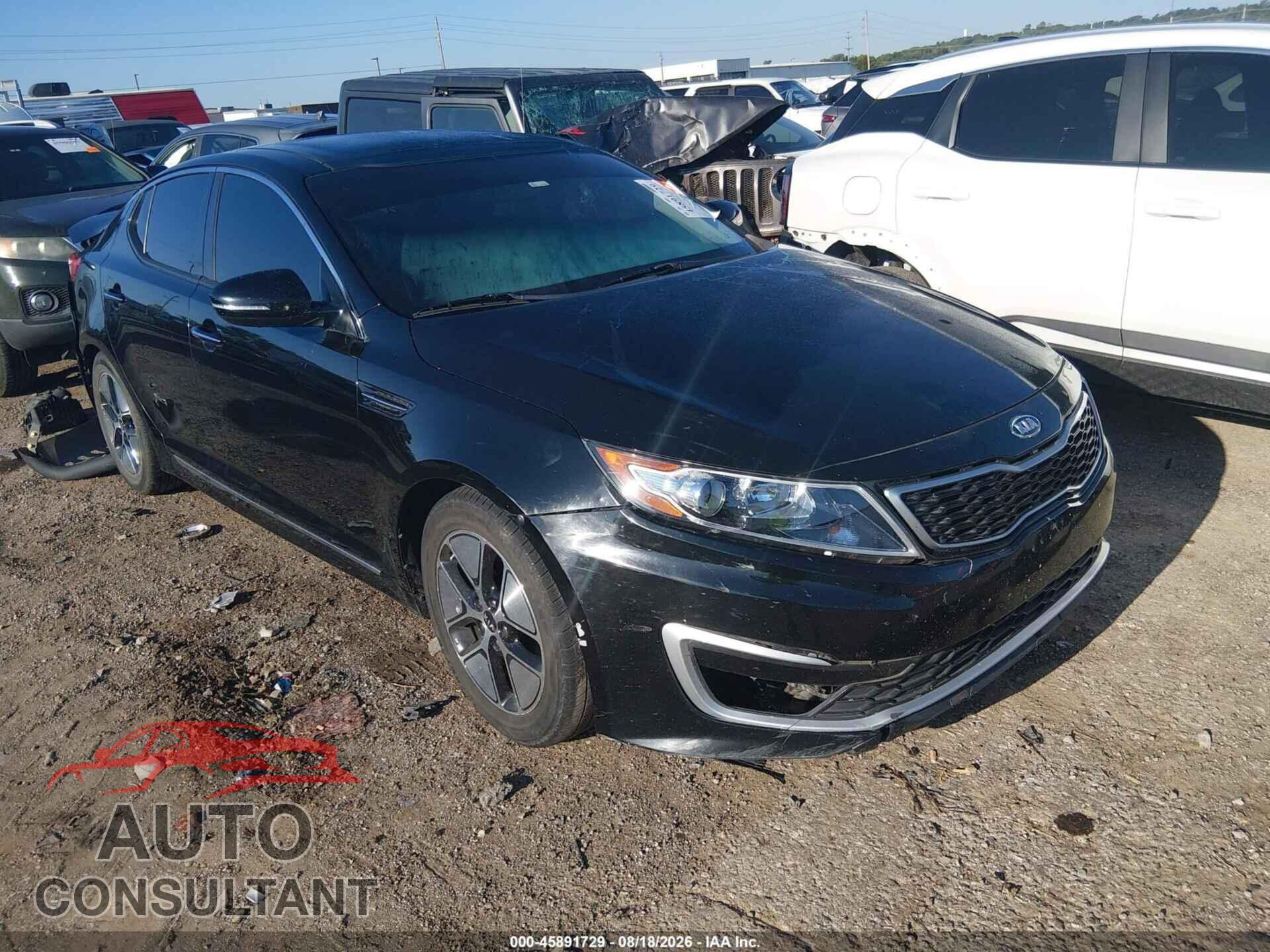 KIA OPTIMA 2012 - KNAGM4AD4C5013317