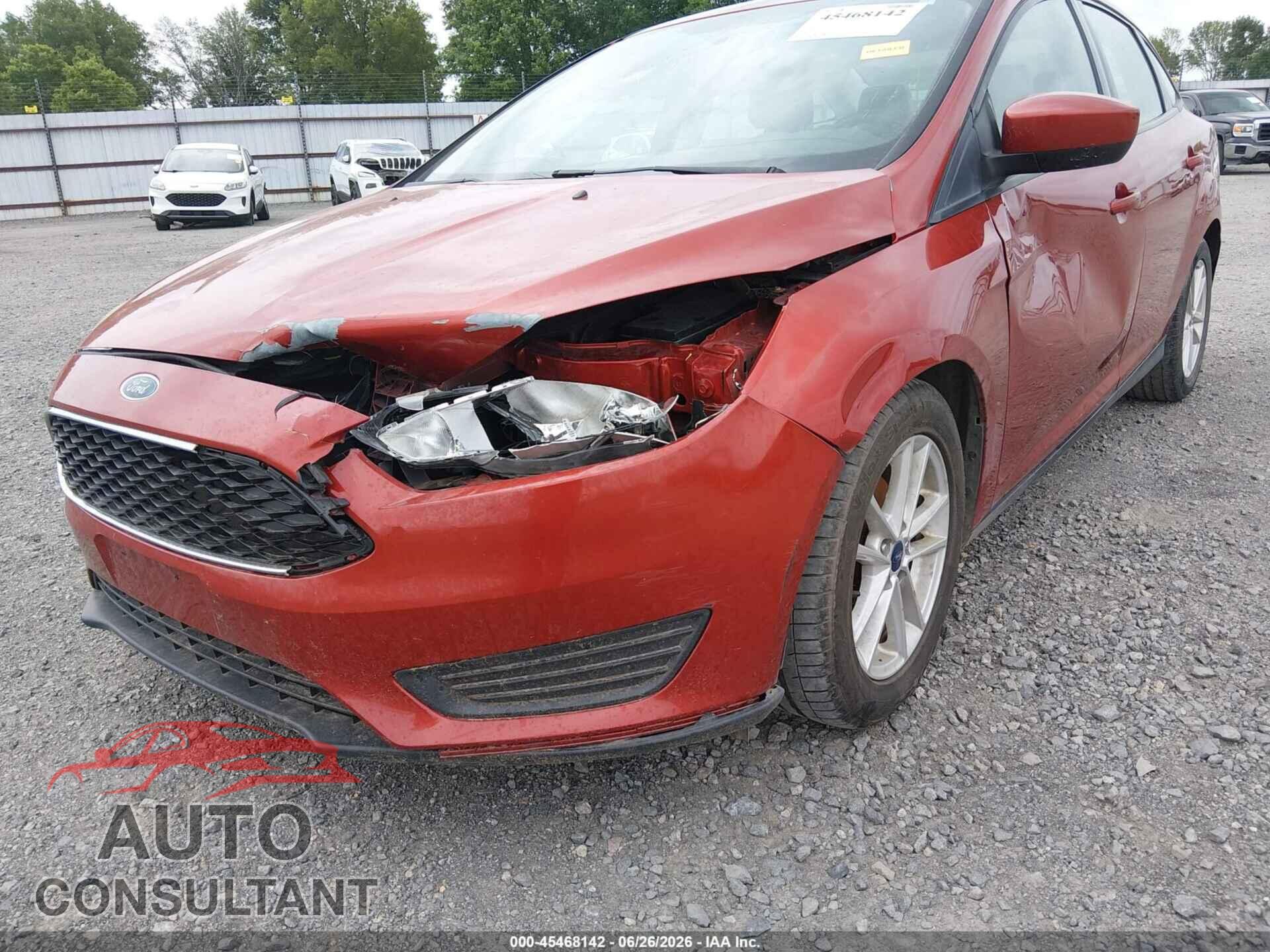 FORD FOCUS 2018 - 1FADP3F25JL316670